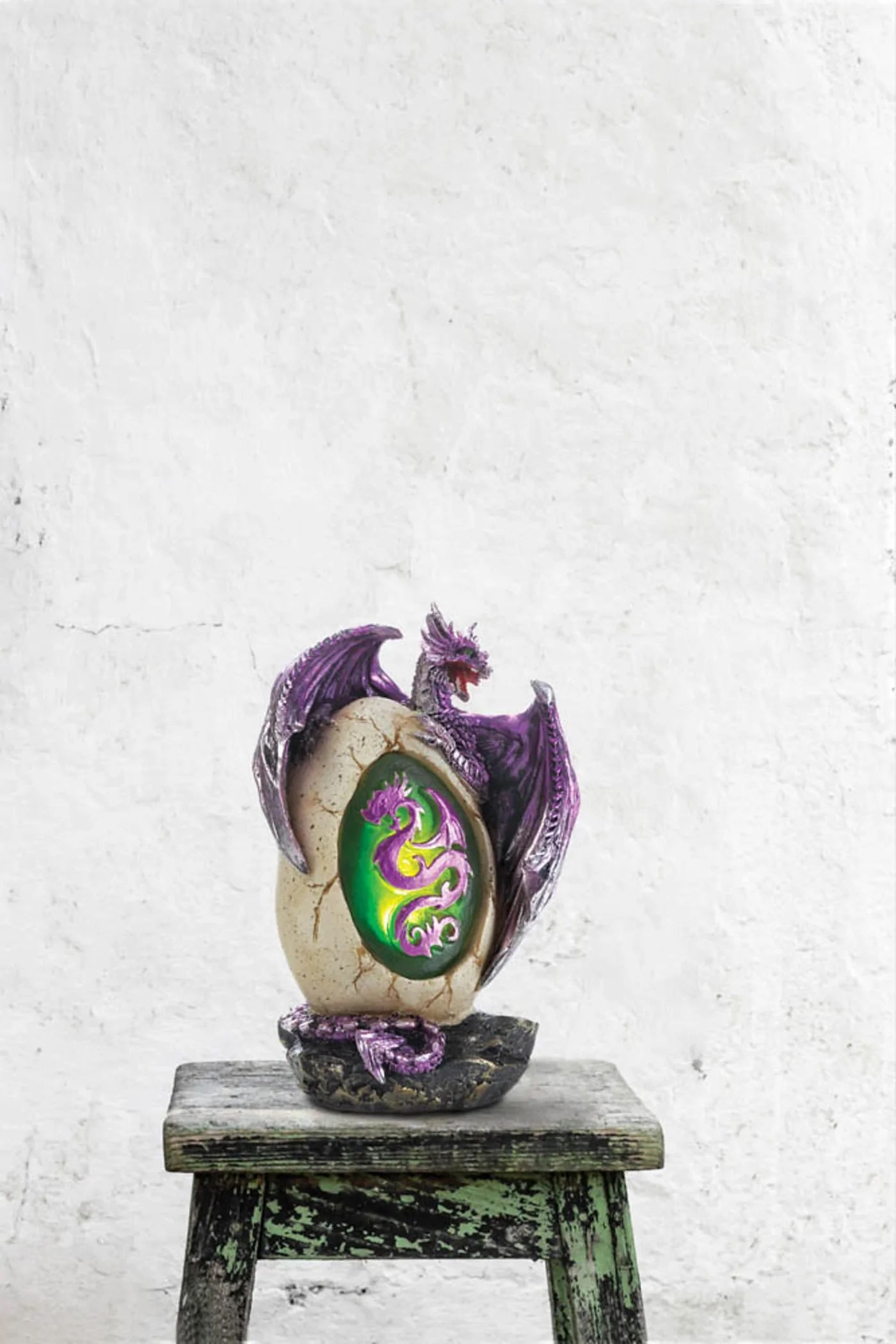 Purple Dragon Egg Statue image 3