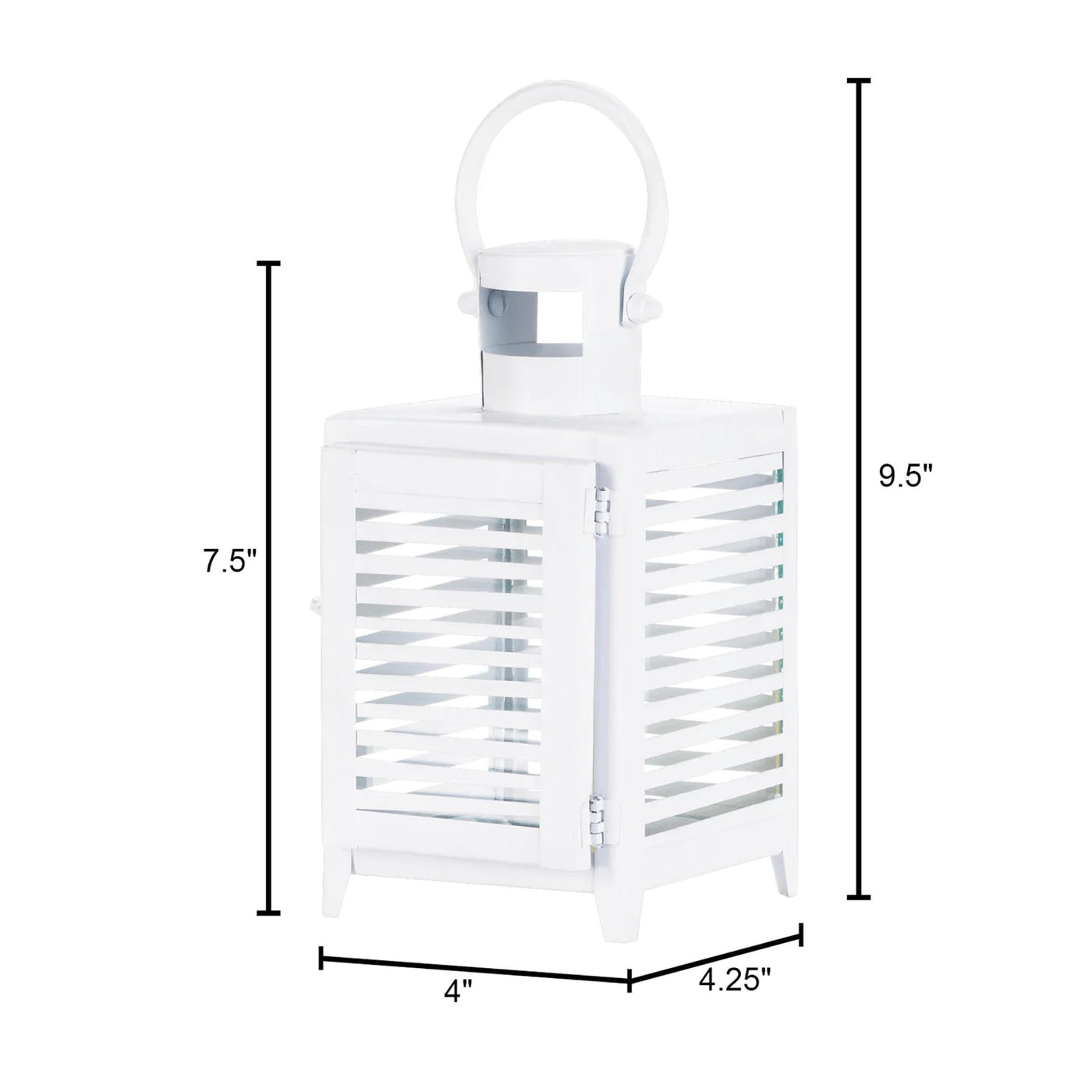 Small White Horizon Lantern image 3
