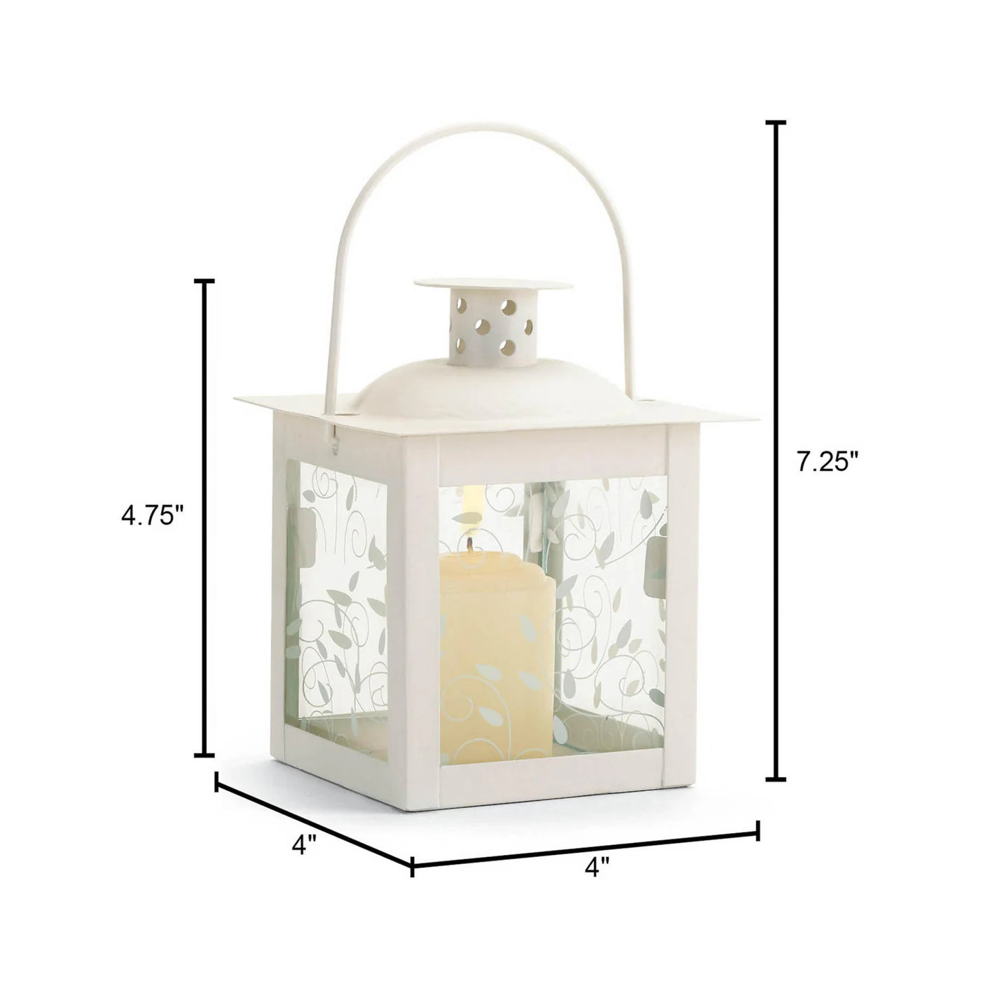 SMALL WHITE LANTERN