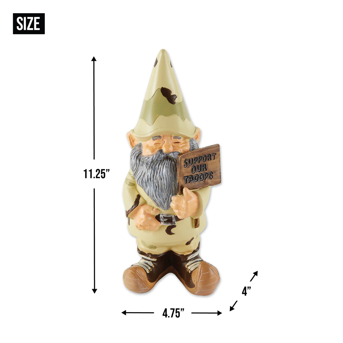 Support Our Troops Gnome image 3