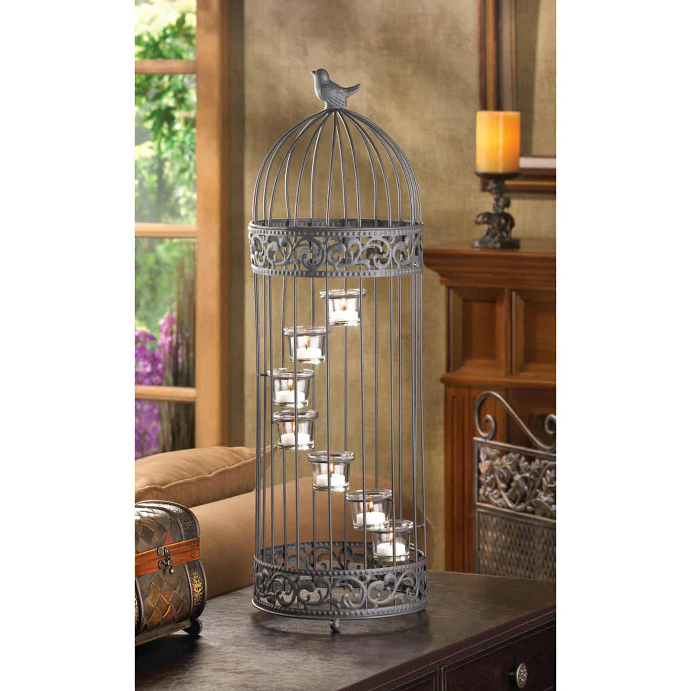 Birdcage Staircase Candle Stand image 2