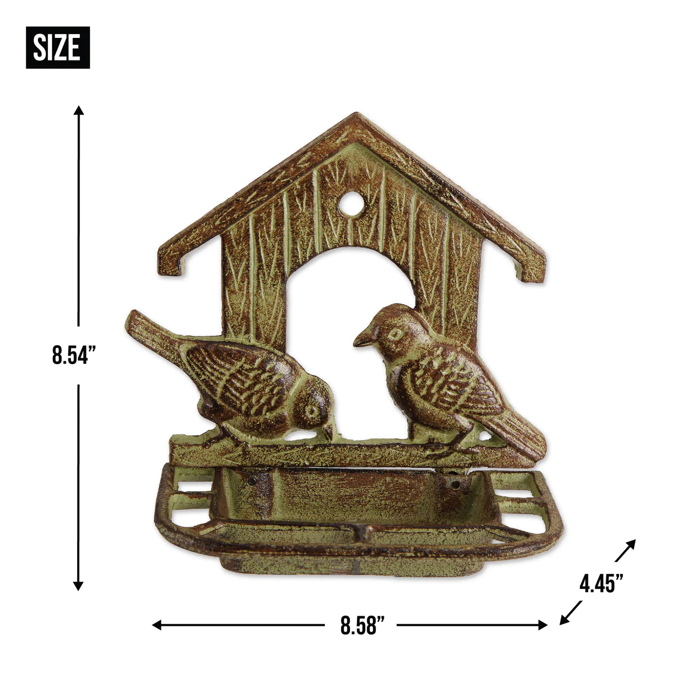 Wall Mounted Cast Iron Bird Feeder image 4