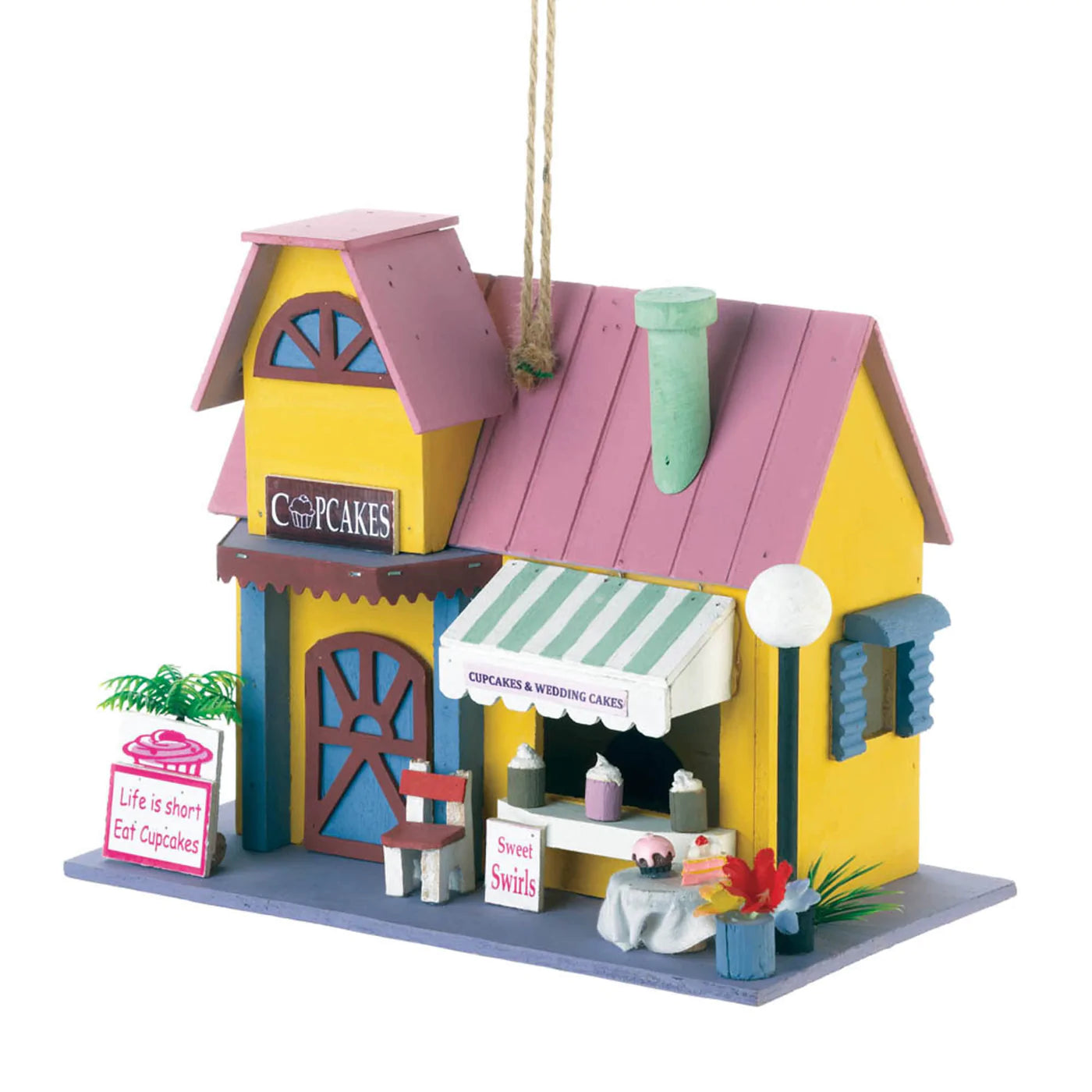 Cupcake Bakery Birdhouse image 1