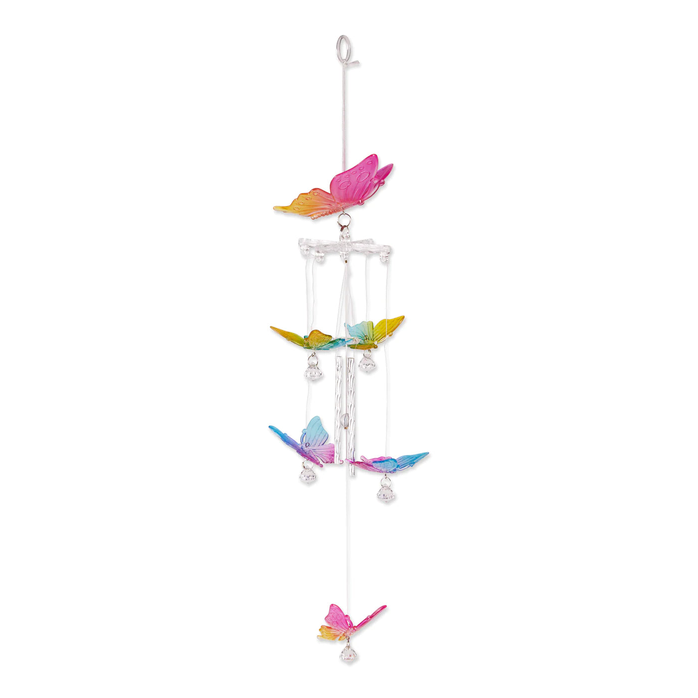 Rainbow Butterfly Wind Chimes image 0