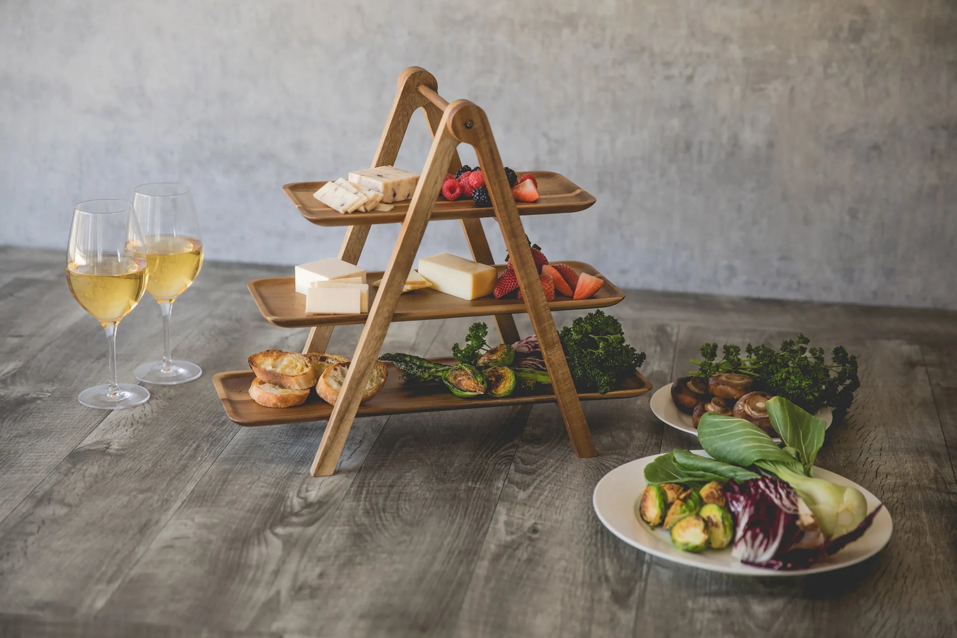 Serving Ladder 3 Tiered Serving Station image 5