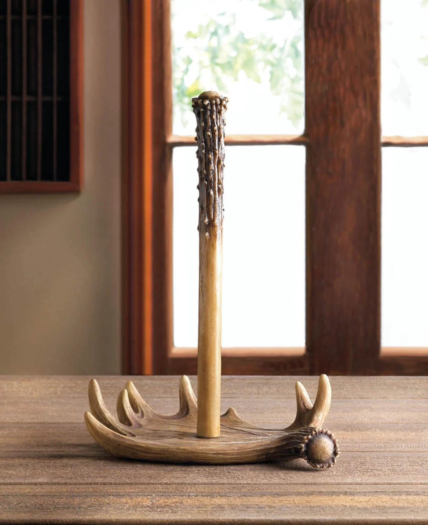 Moose Antler Paper Towel Holder image 3