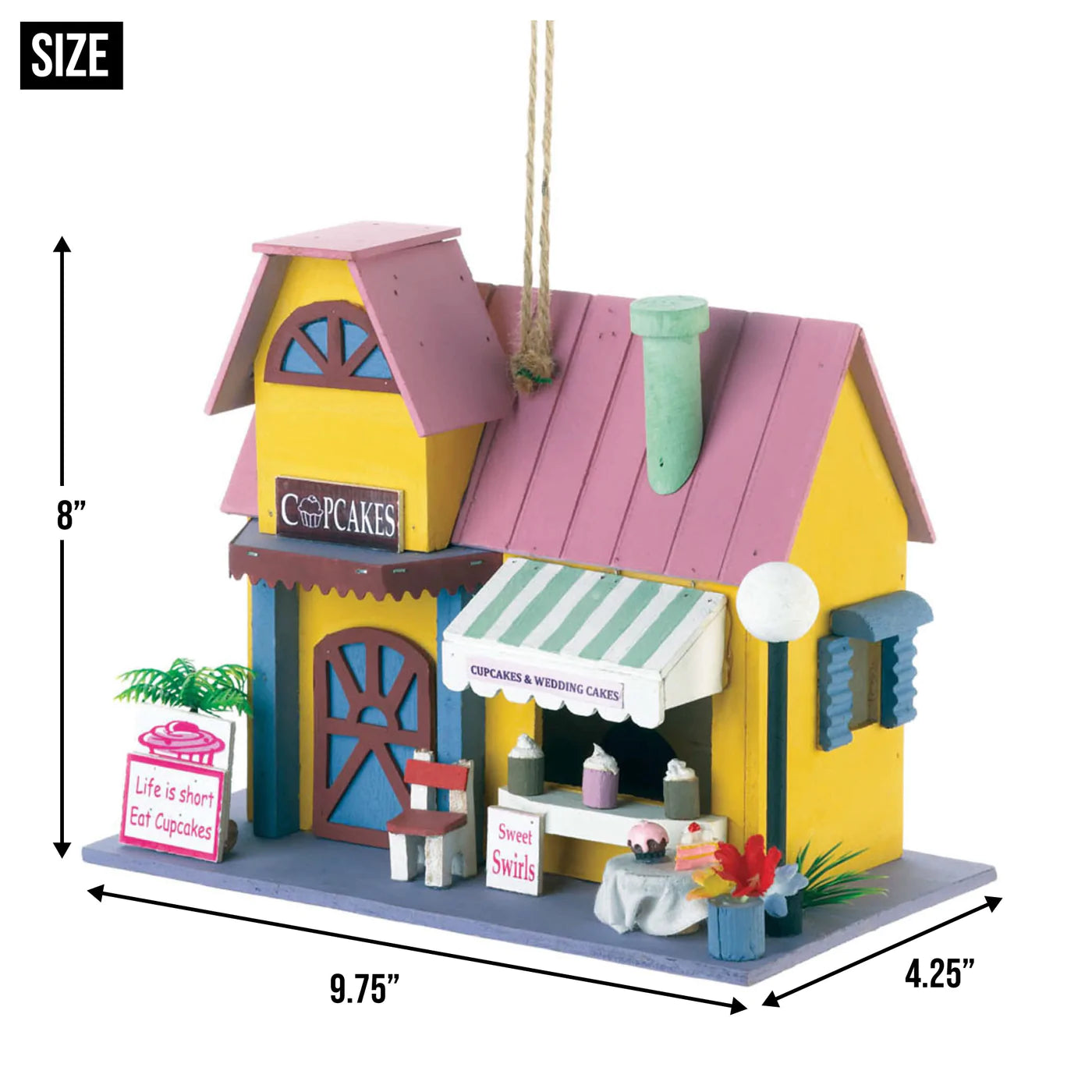 Cupcake Bakery Birdhouse image 2