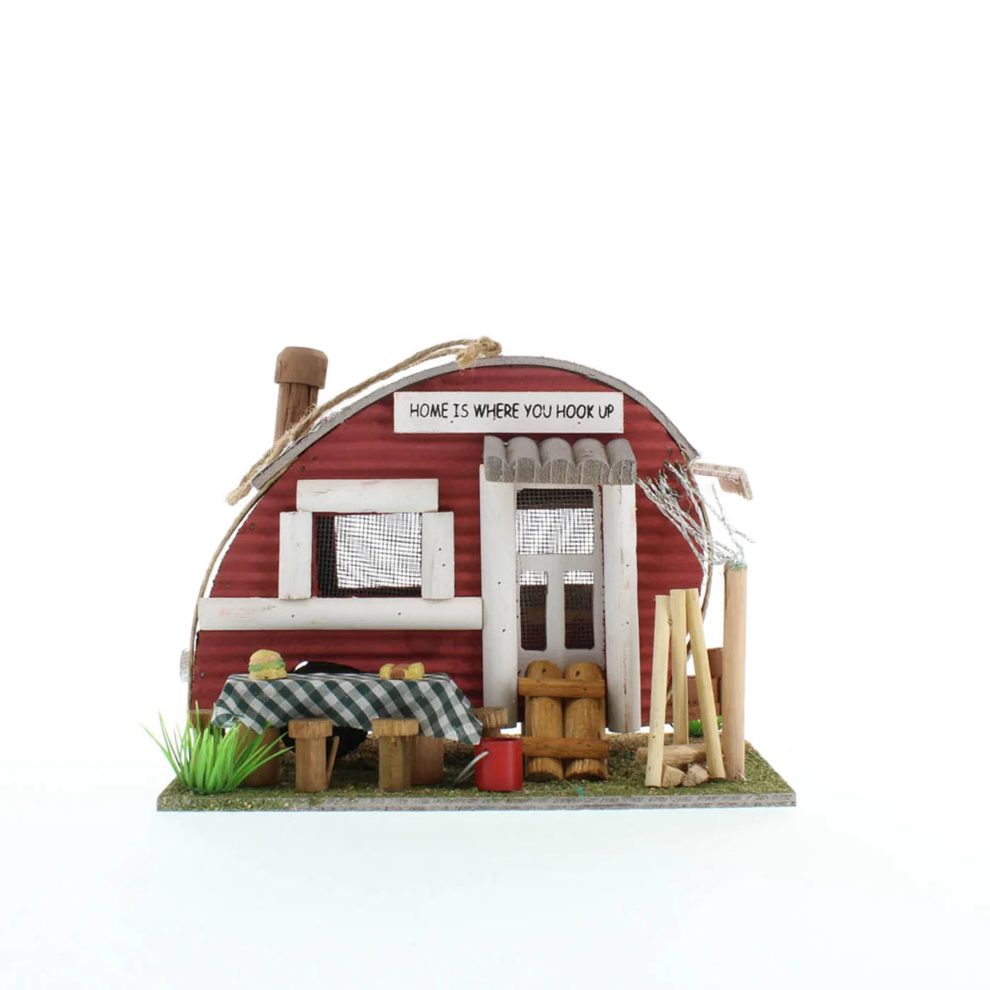Red Trailer Birdhouse image 2
