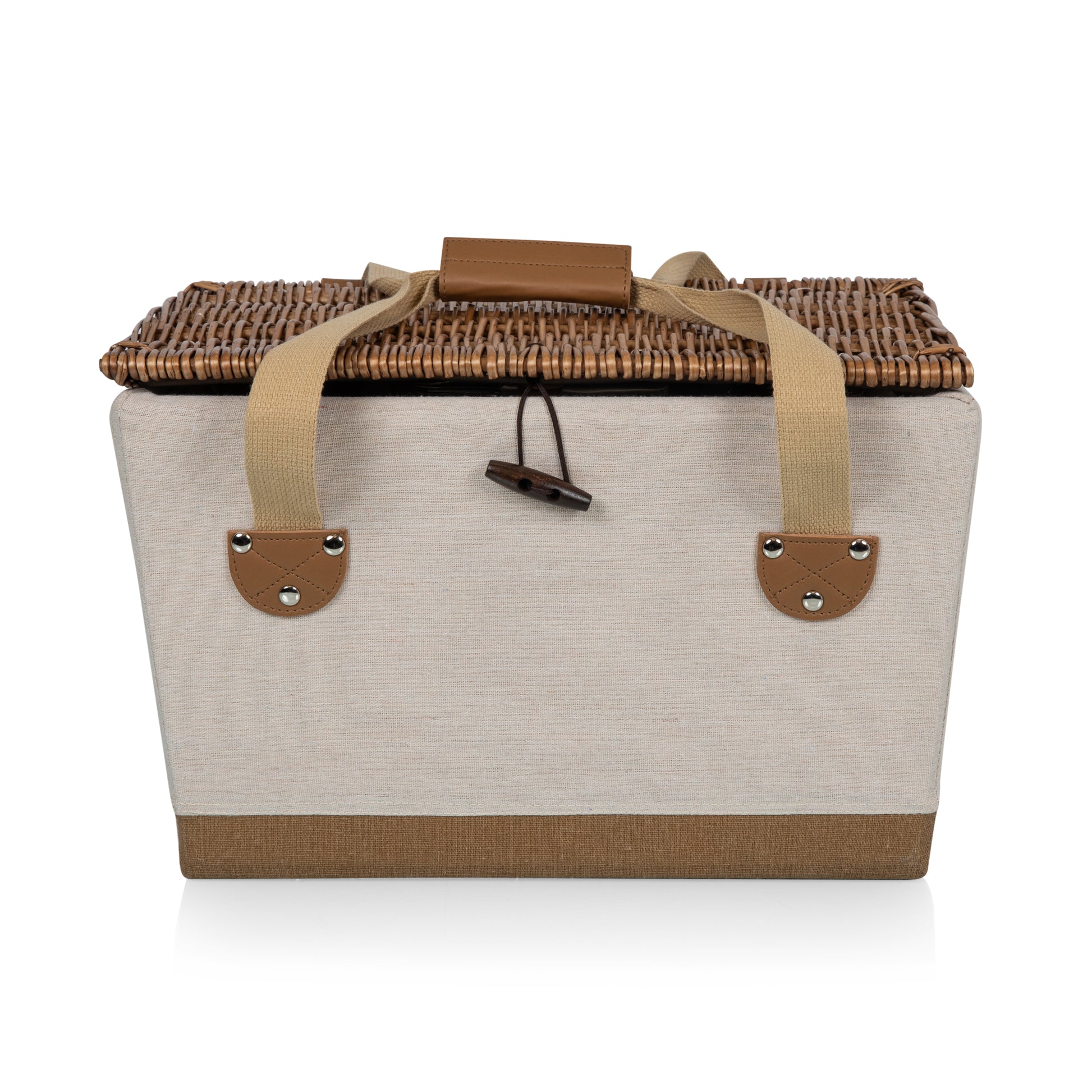Lemongrove Picnic Basket for 2 - Bees & Lemons image 3