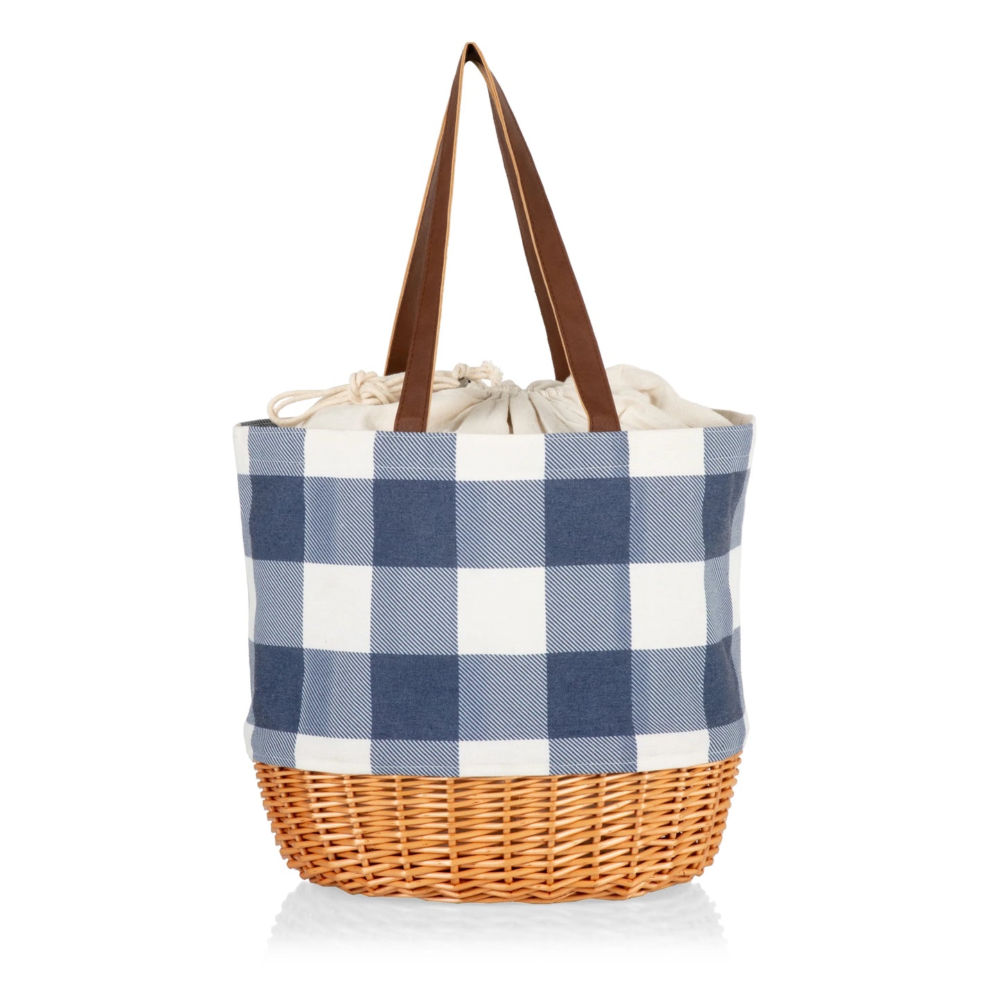 Coronado Canvas and Willow Basket Tote image 11