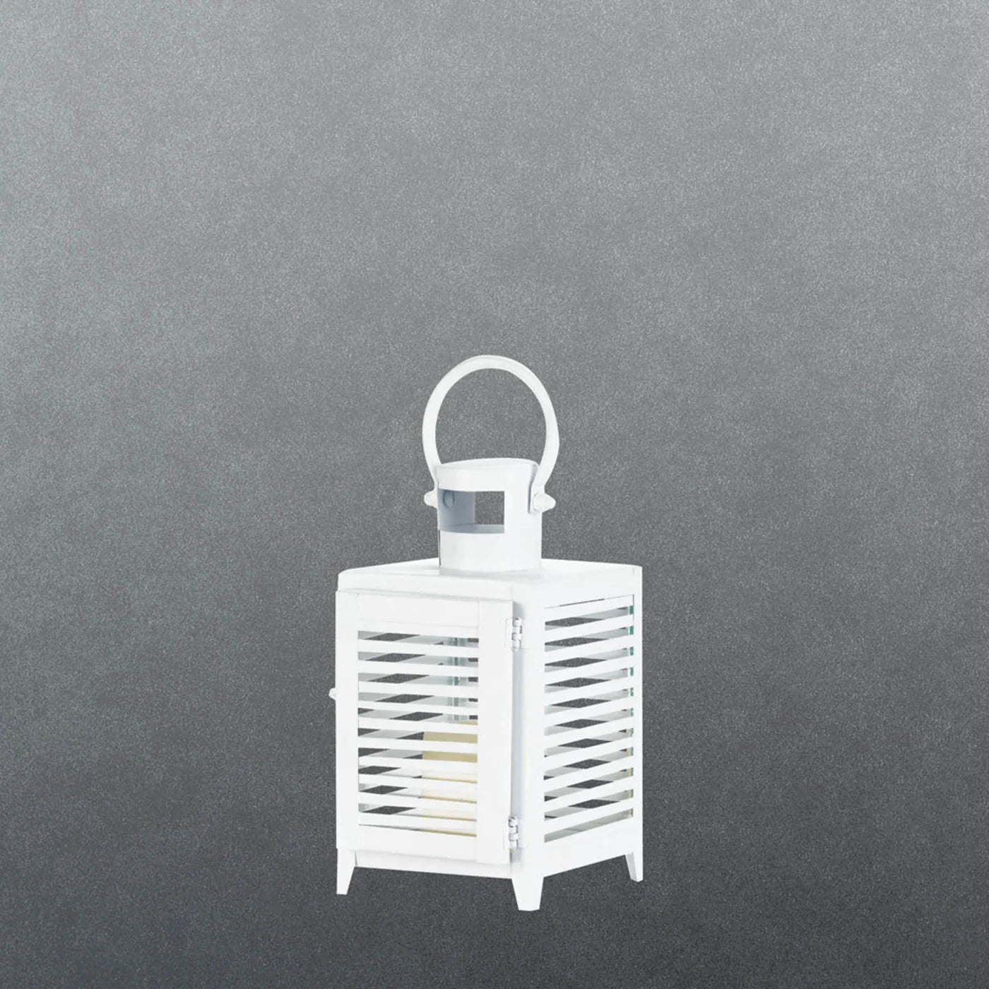 Small White Horizon Lantern image 2