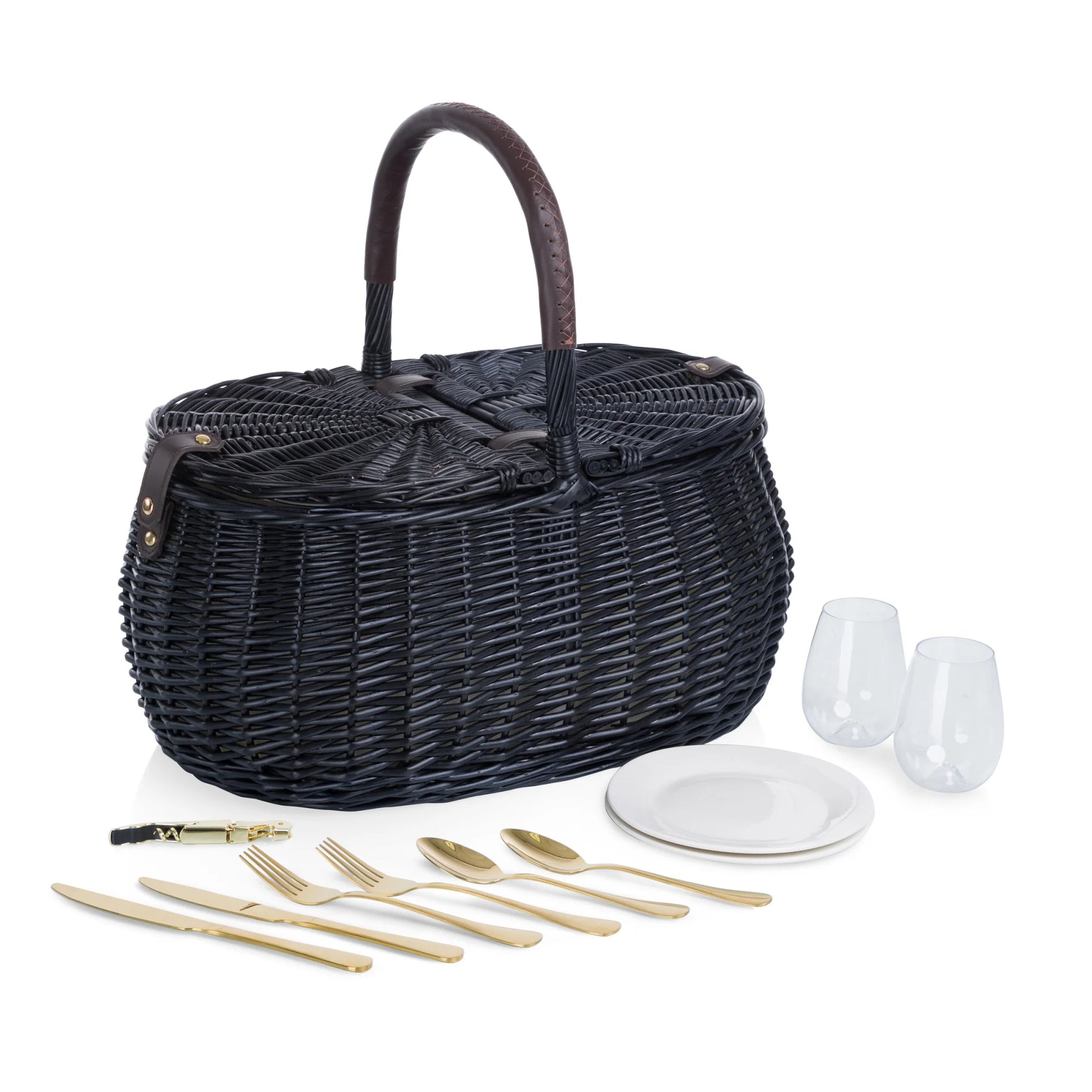 Evening Picnic Basket with Service for Two image 3