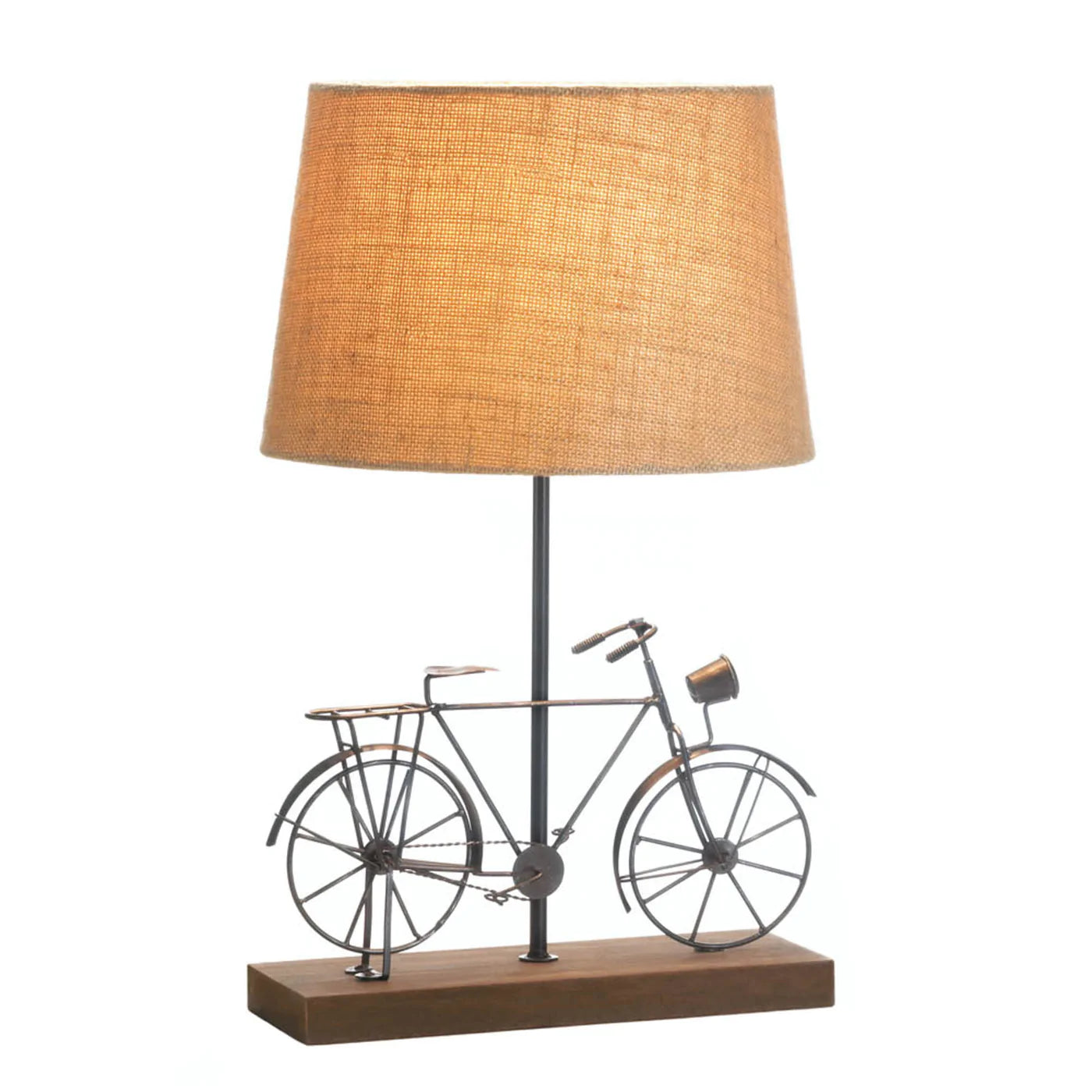 Old-Fashion Bicycle Table Lamp image 1