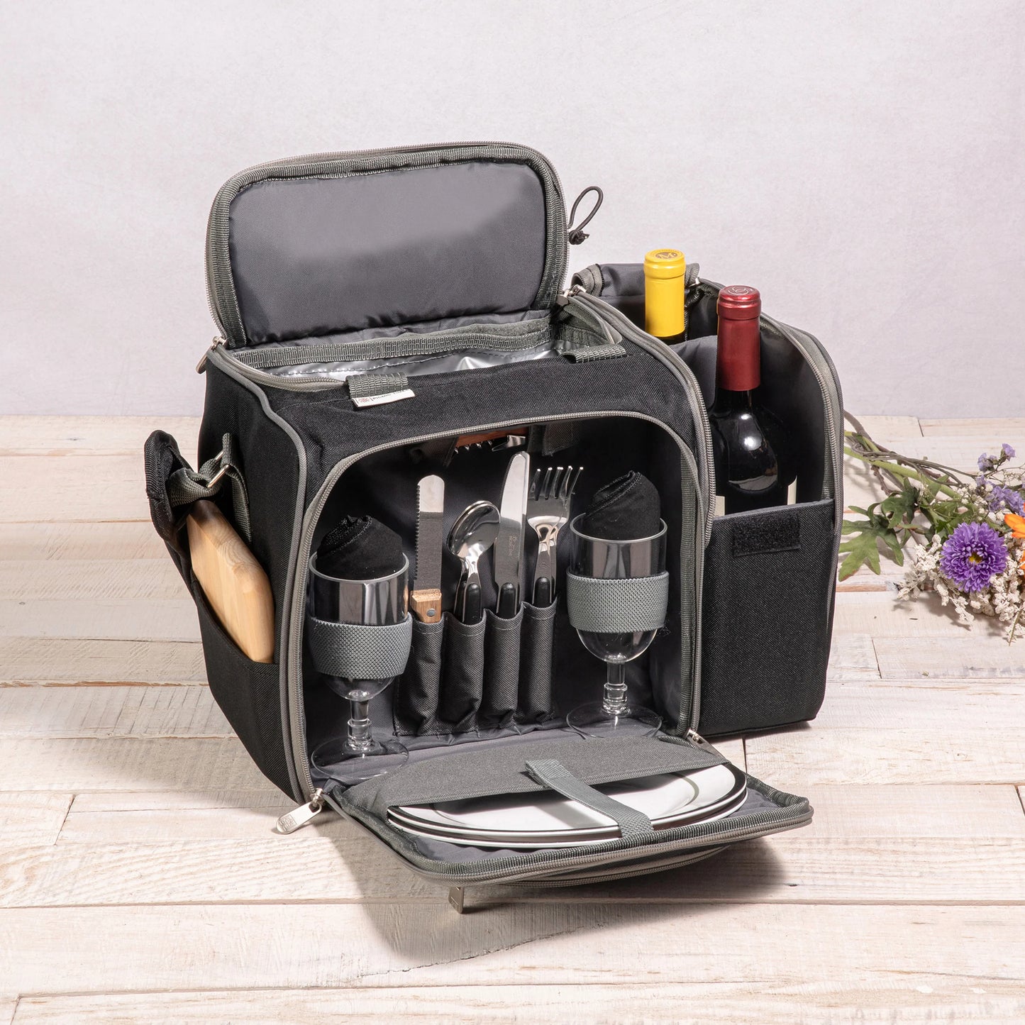 Malibu Picnic Basket Cooler image 0