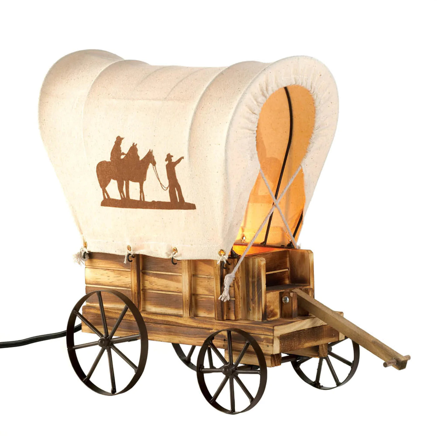 Western Wagon Table Lamp image 1