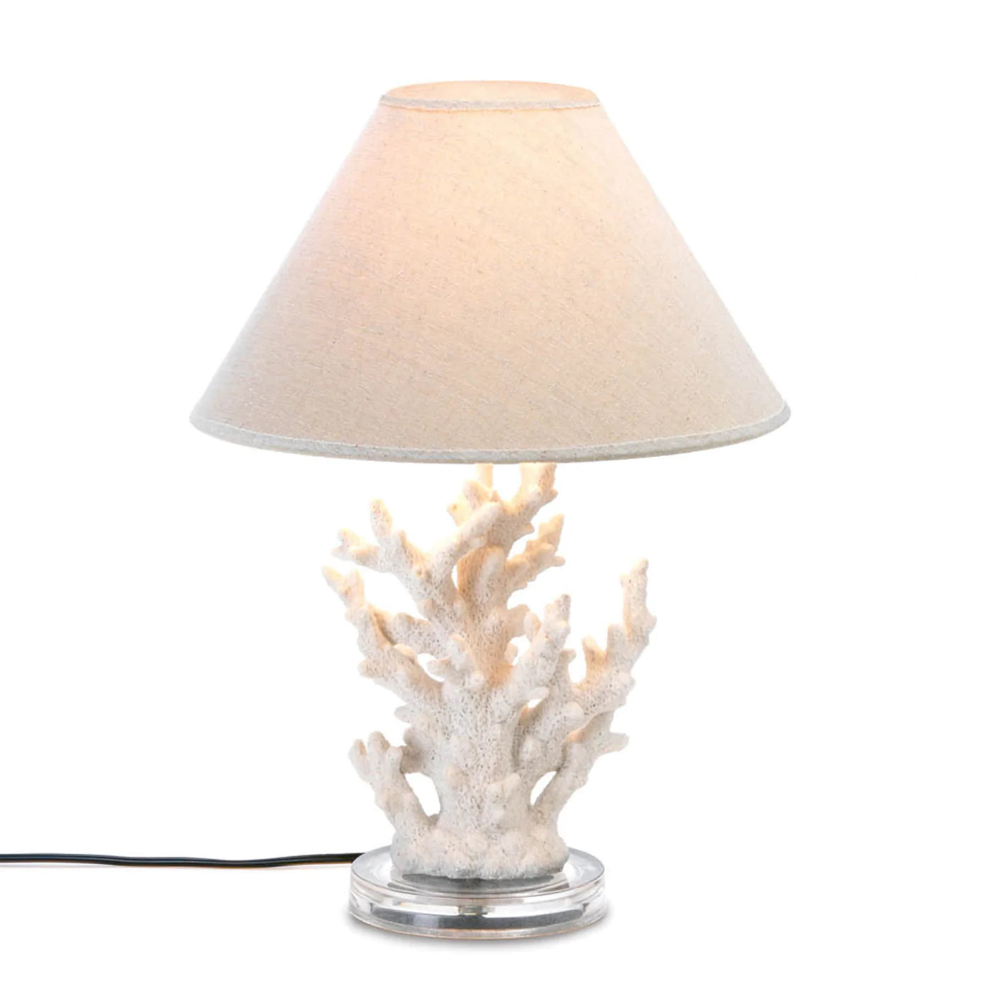 White Coral Table Lamp image 1