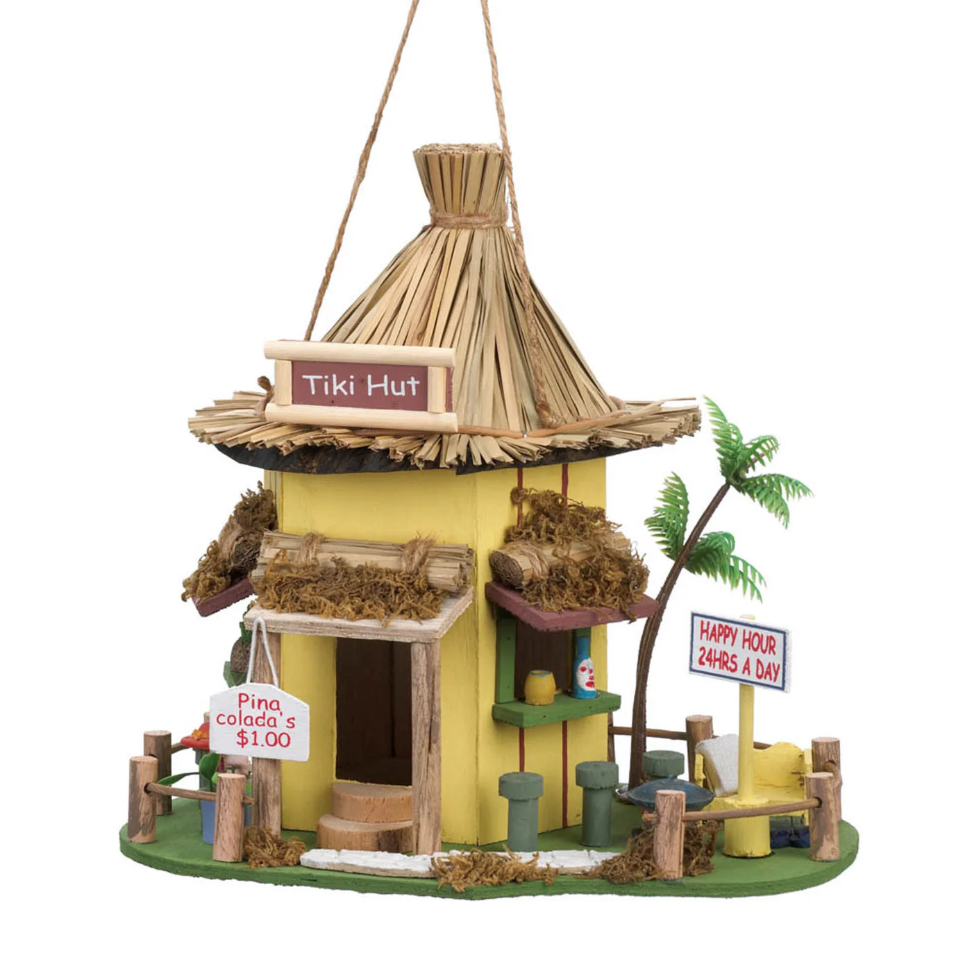 Tiki Hut Birdhouse image 0