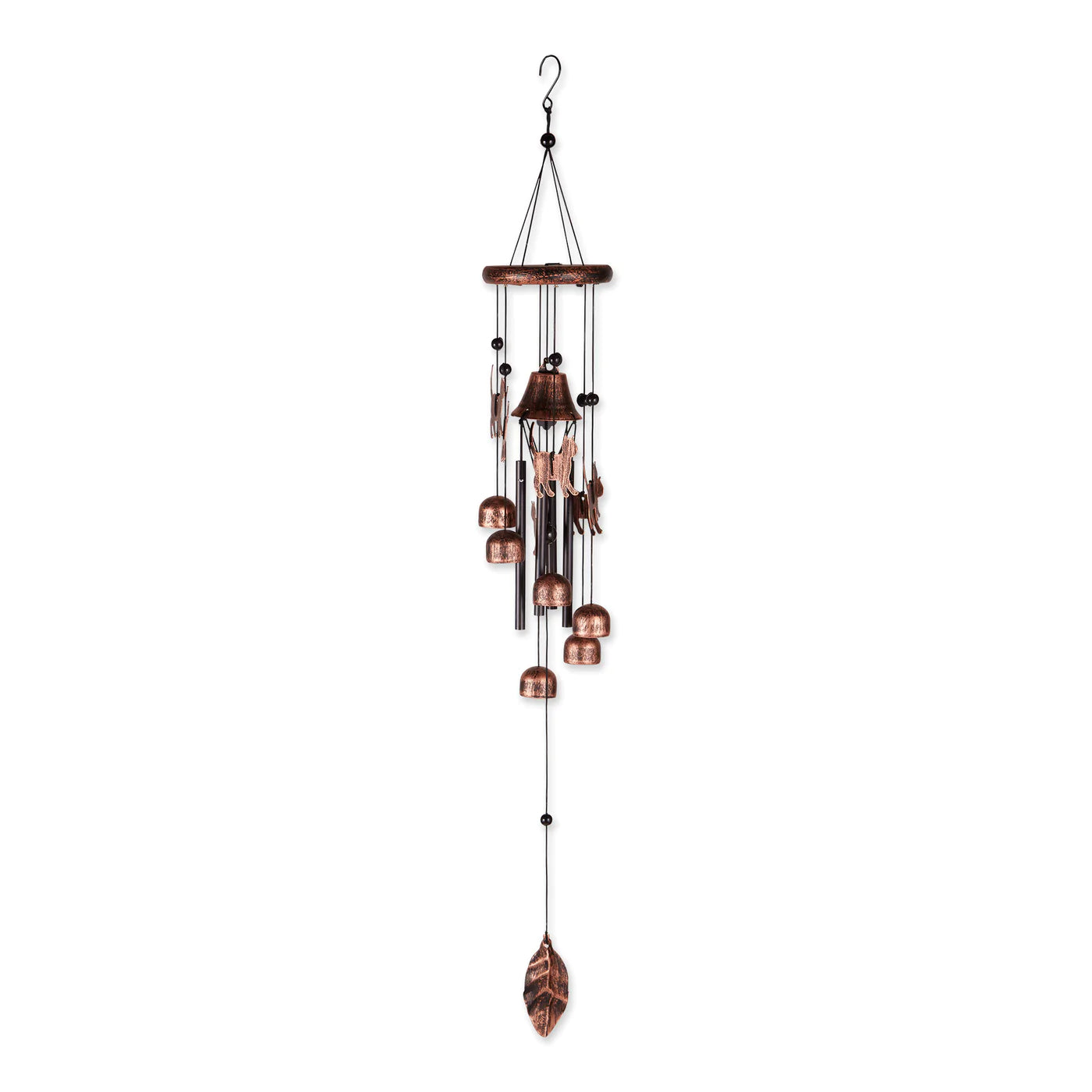 26 Bronze Cats Wind Chimes image 0