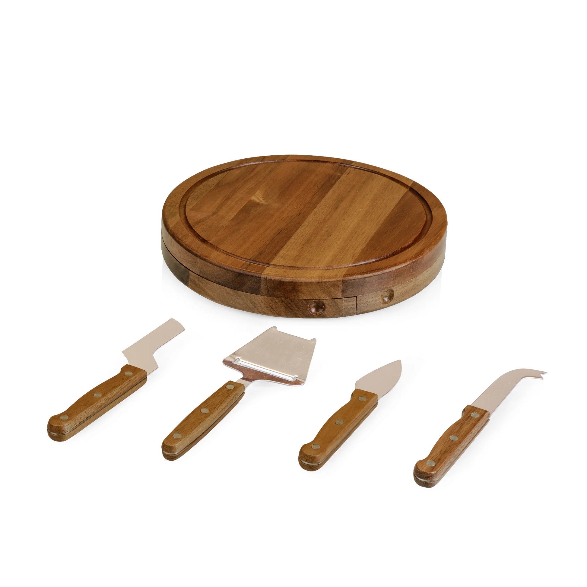 Acacia Circo Cheese Cutting Board & Tools Set image 5