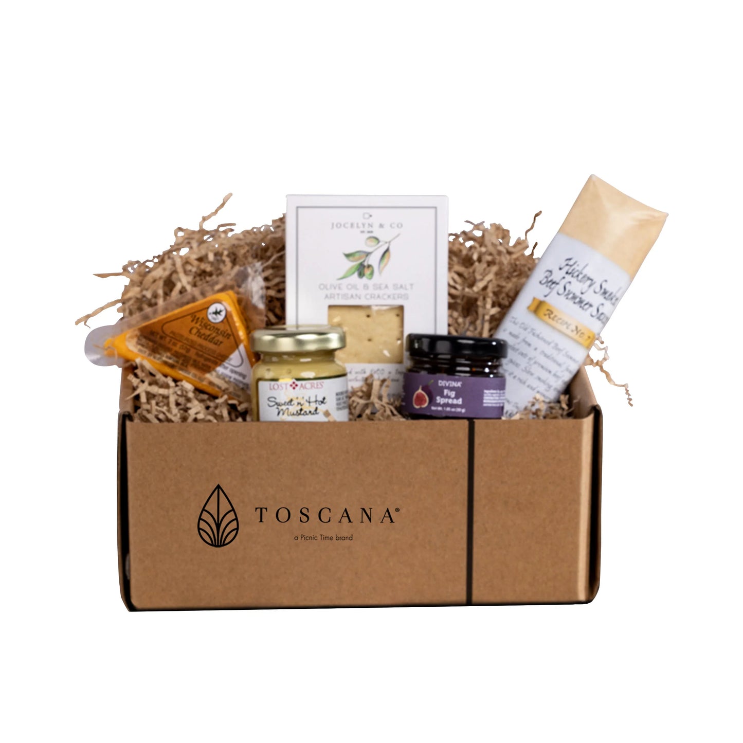 Brie Cheese Board with Gourmet Gift Pack image 4