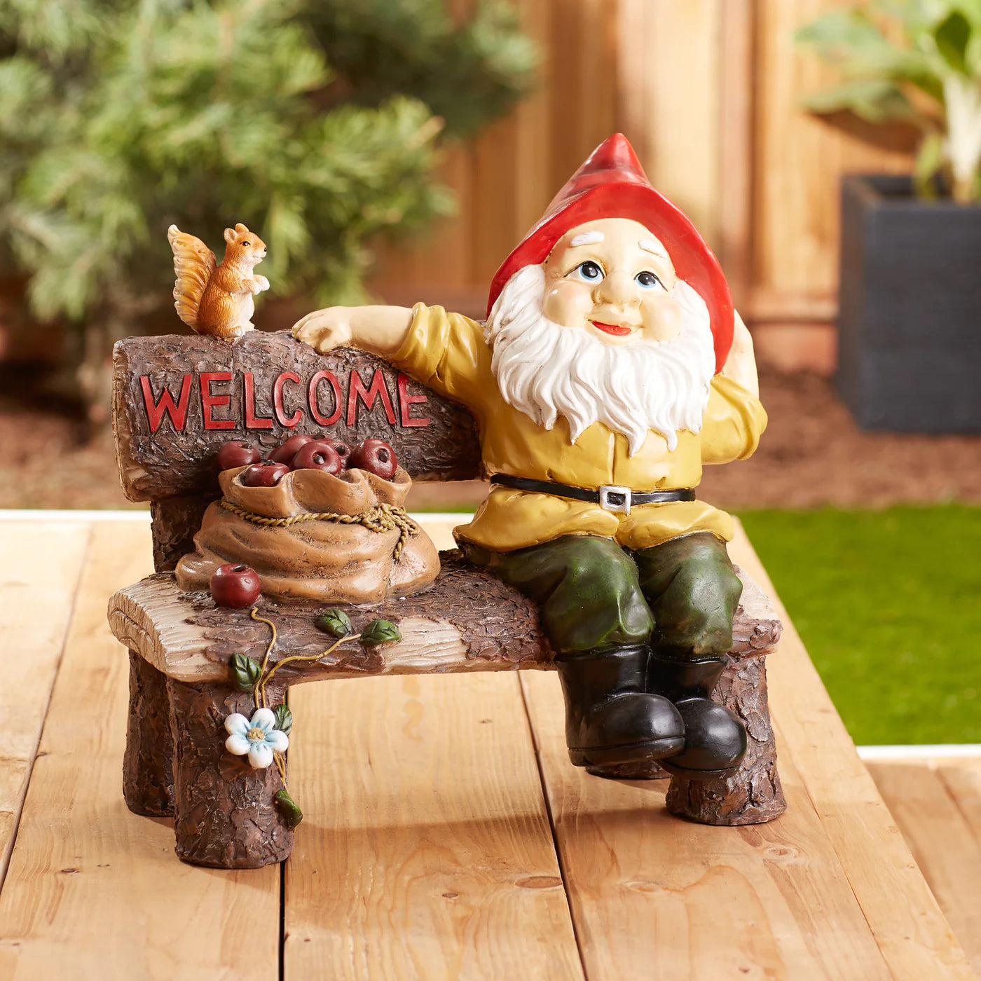 Garden Gnome Greeting Sign image 3