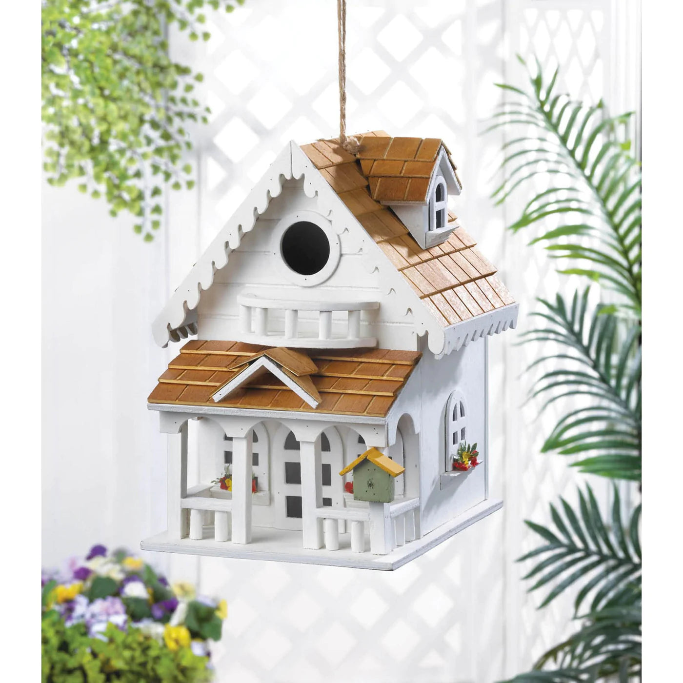 Two Story Happy Home Birdhouse image 2
