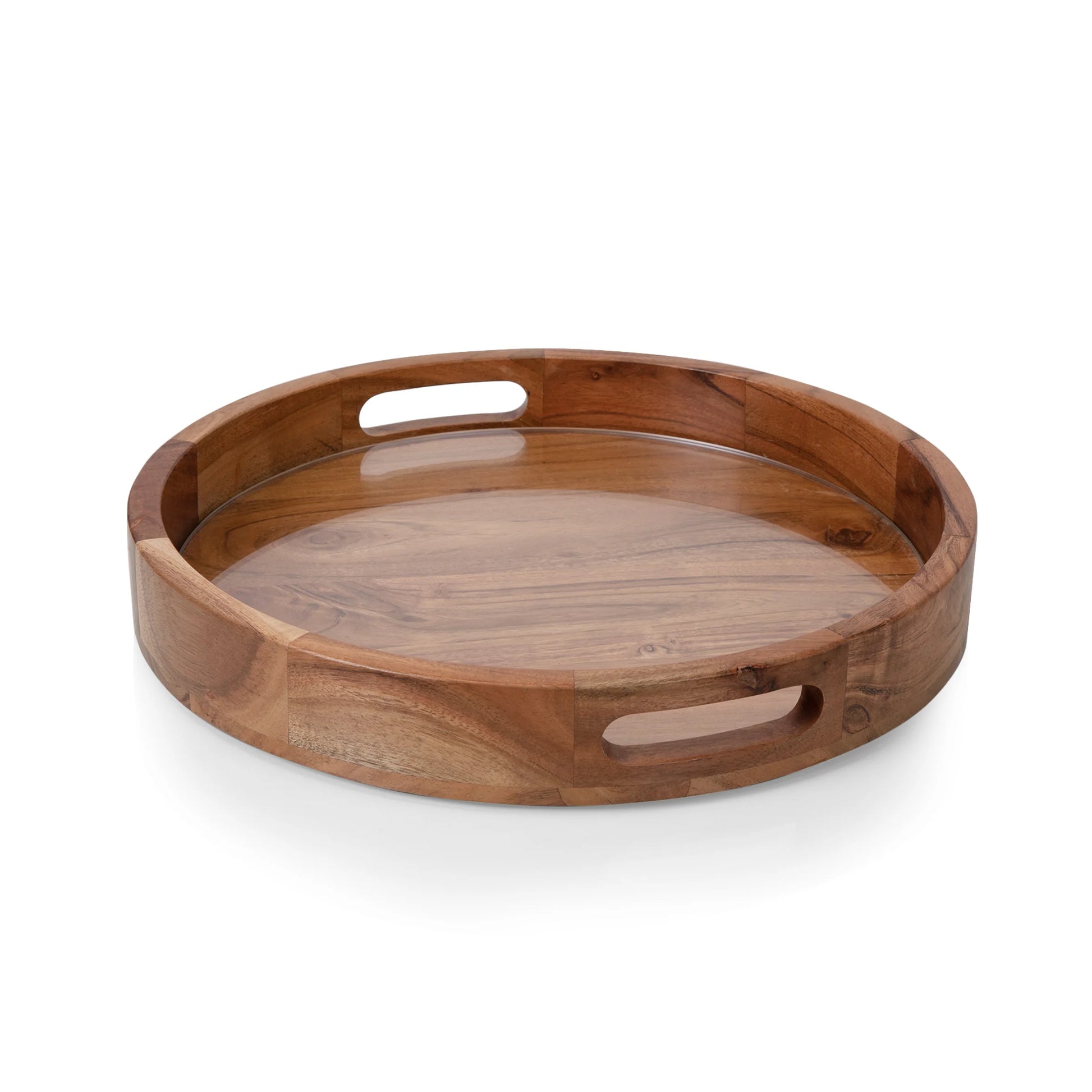 Barista Serving Tray With Glass Insert image 3