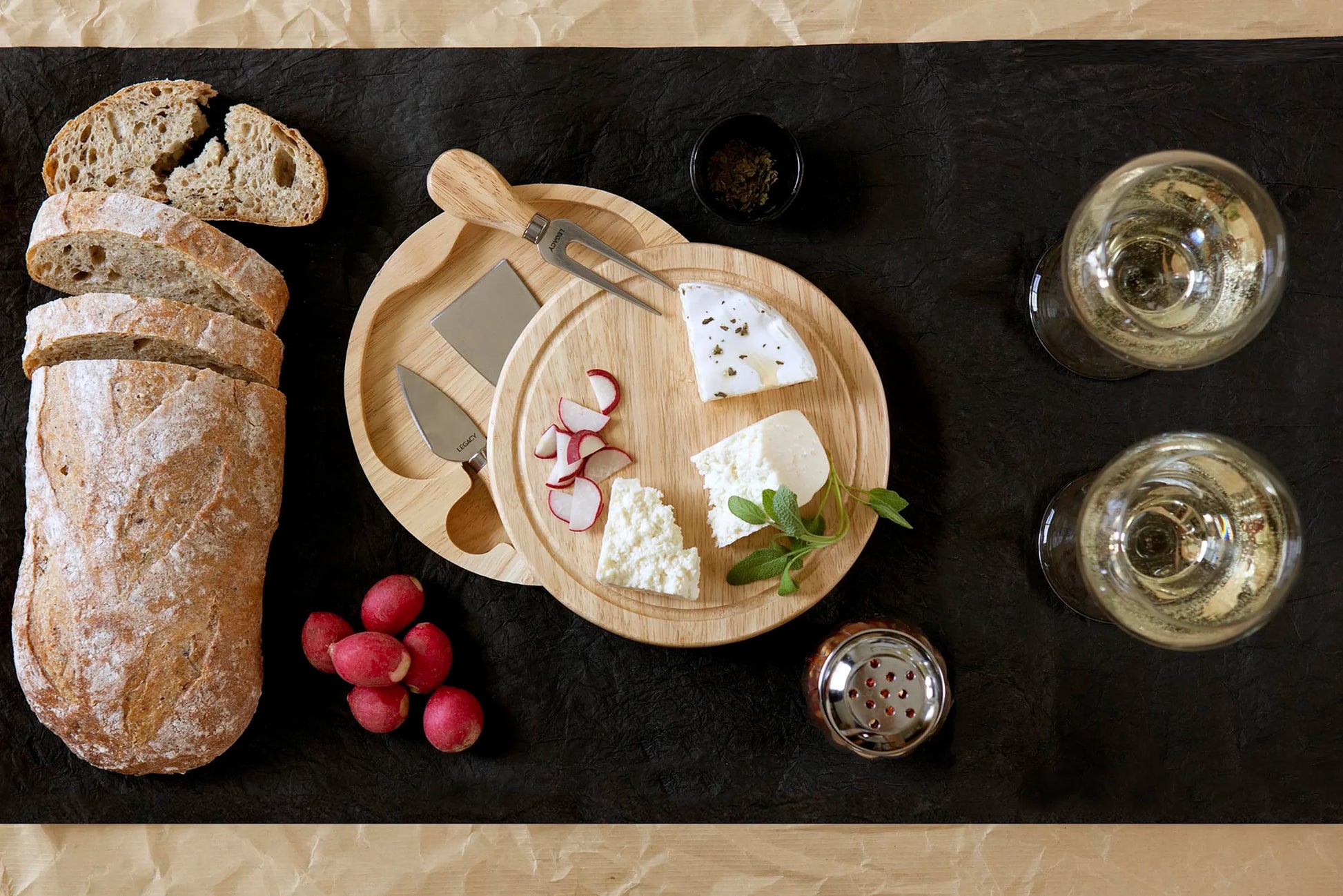 Brie Cheese Board and Knife Set image 4