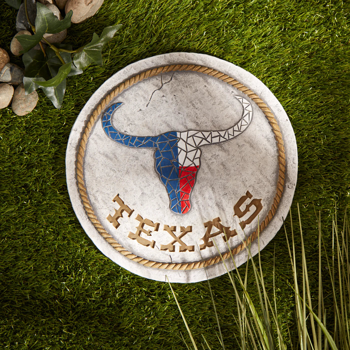Texas Proud Stepping Stone-Texas Longhorn Flag image 3