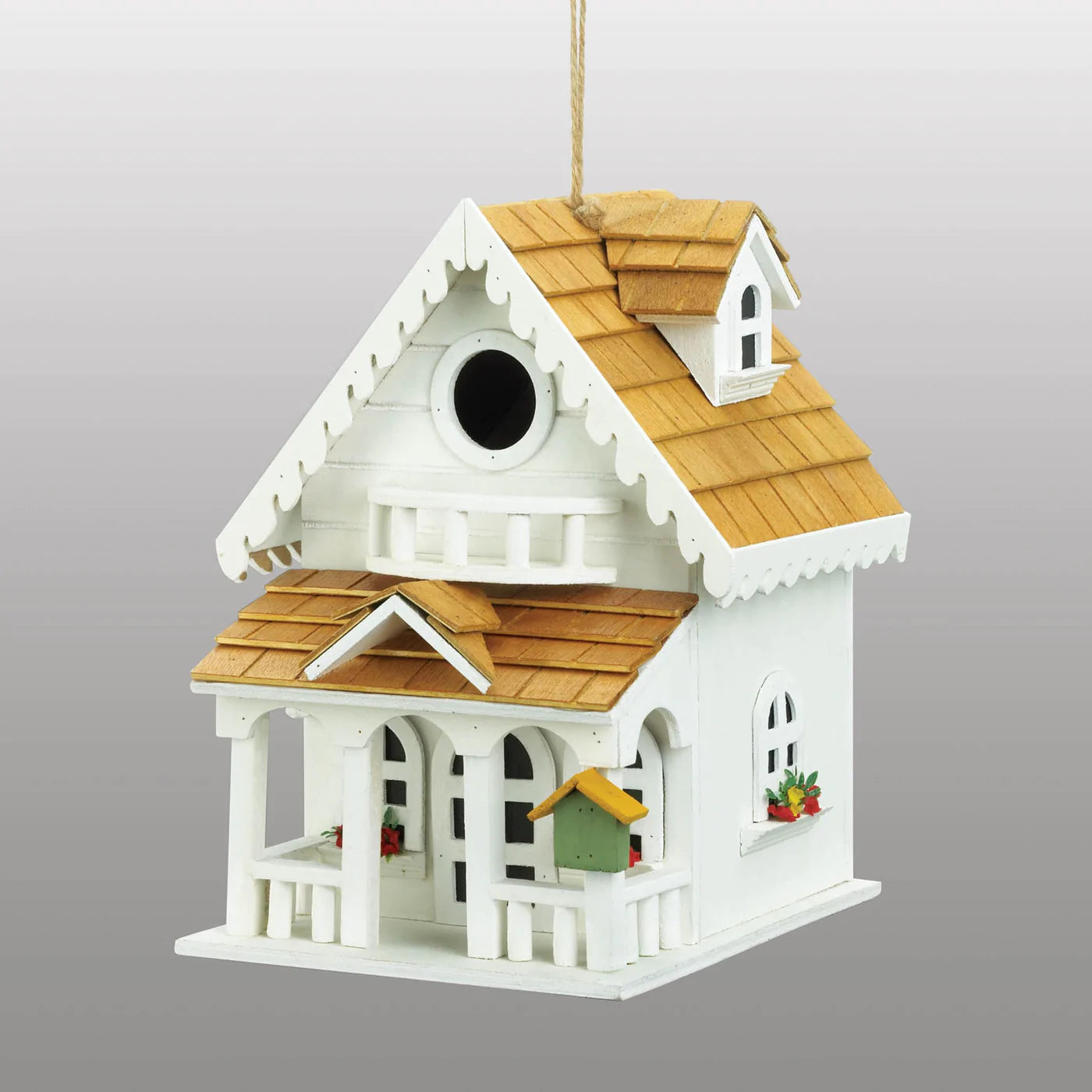 Two Story Happy Home Birdhouse image 3