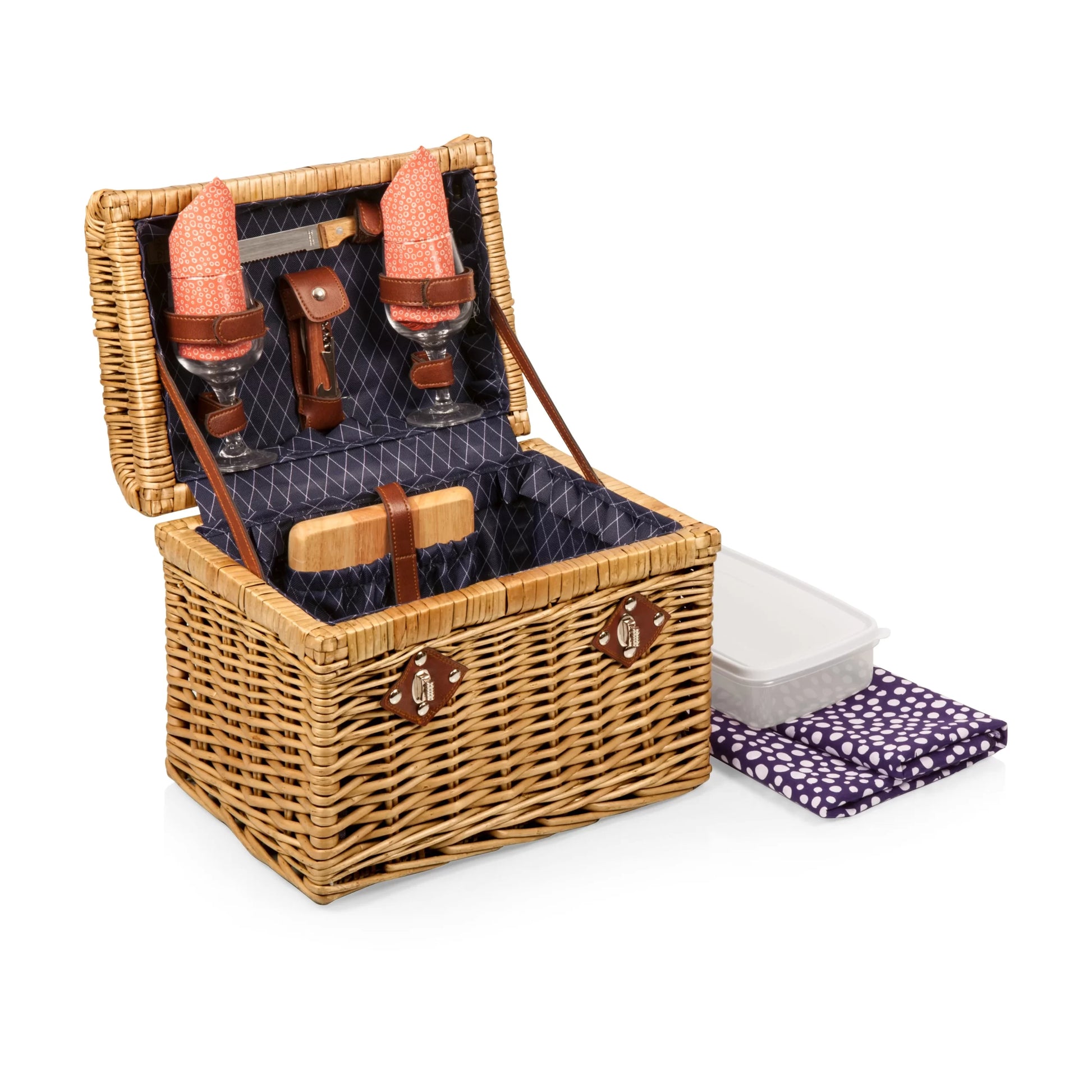 Napa Wine & Cheese Picnic Basket image 3
