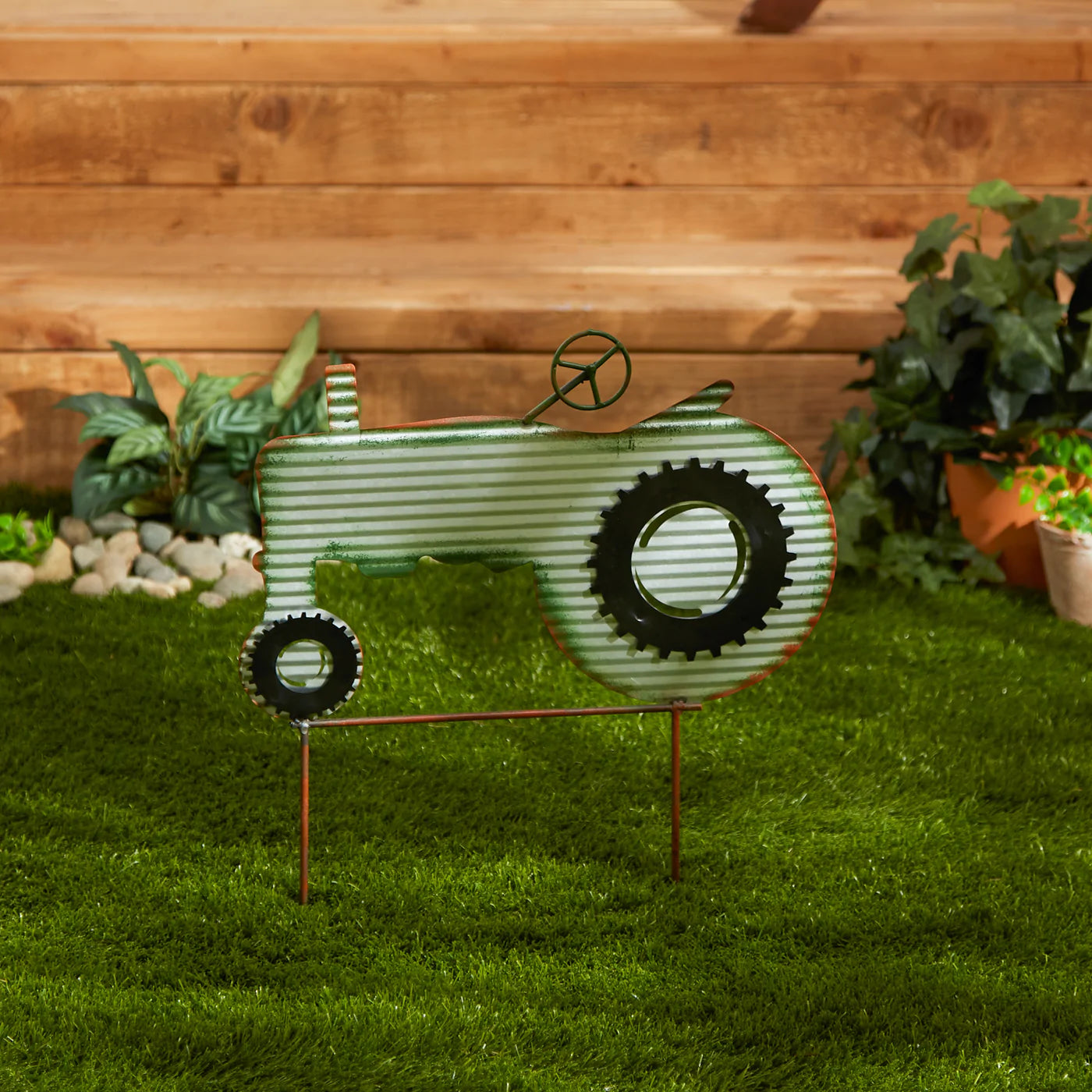 Tractor Garden Stake image 3