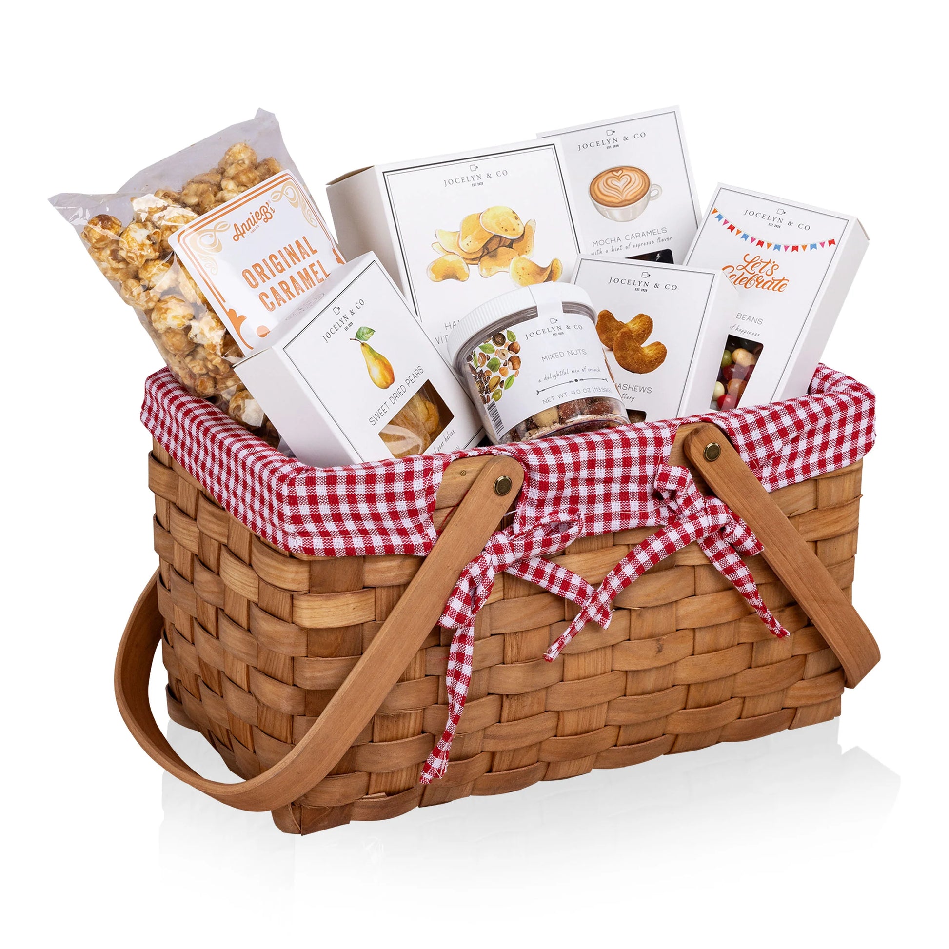 Farmhouse Basket with Gourmet Gift Pack image 3