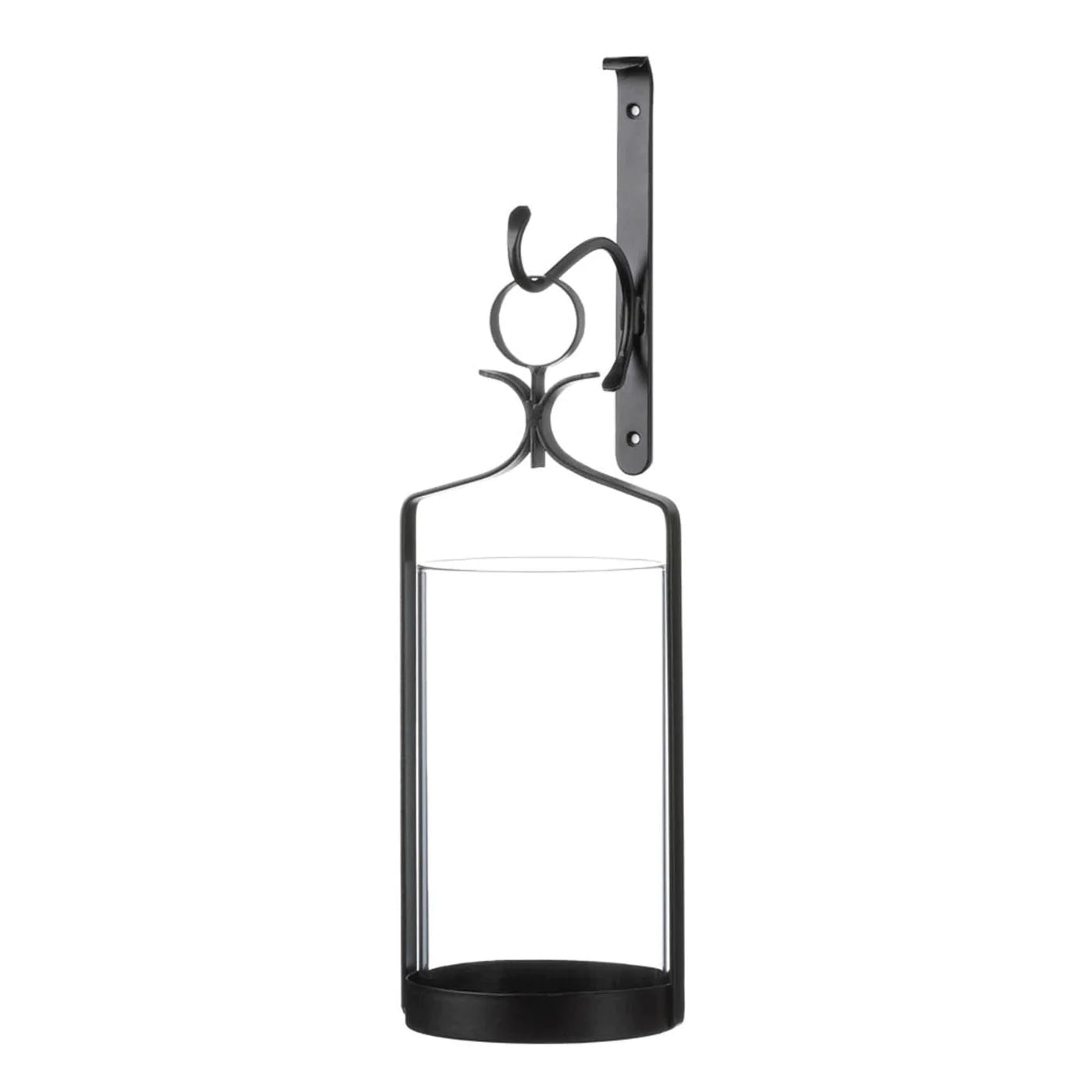 Hanging Hurricane Glass Wall Sconce image 0