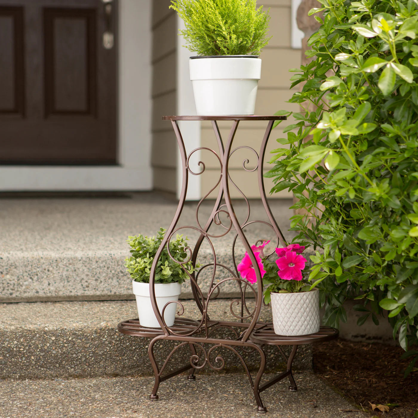 Hourglass Triple Plant Stand image 3