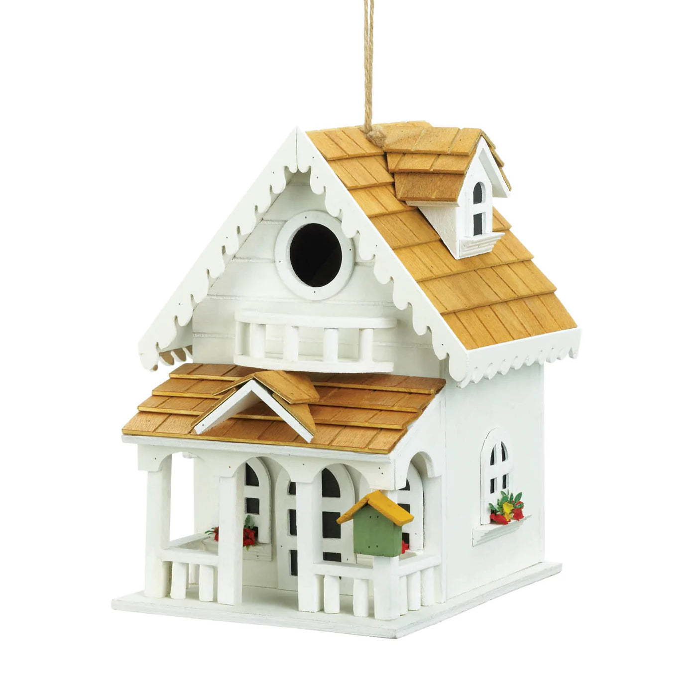 Two Story Happy Home Birdhouse image 1