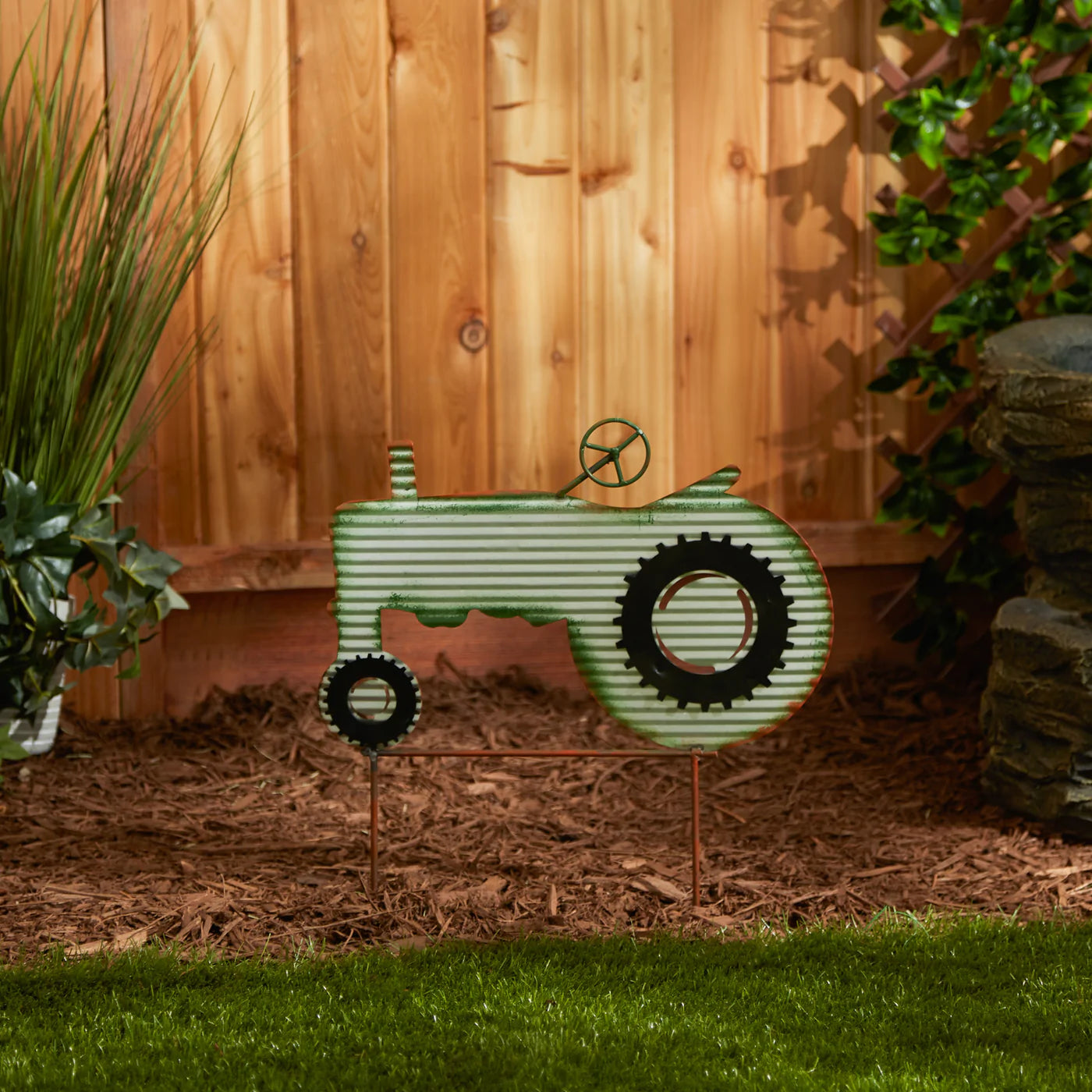 Tractor Garden Stake image 2