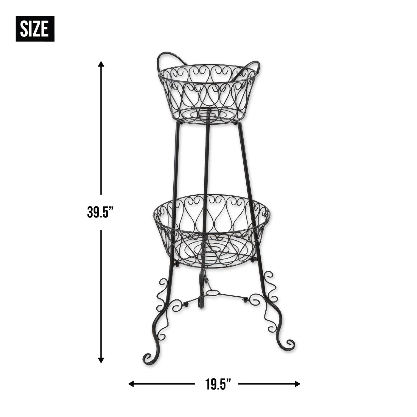2 Tier Plant Stand image 2