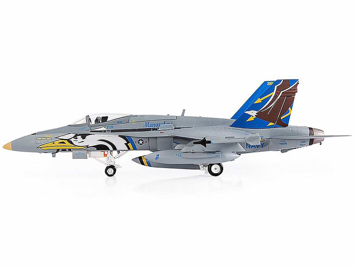 F/A-18C U.S. Navy Hornet Fighter Aircraft "VFA-82 Marauders" with Display Stand Limited Edition to 600 pieces Worldwide 1/72 Diecast Model by JC Wings image 3