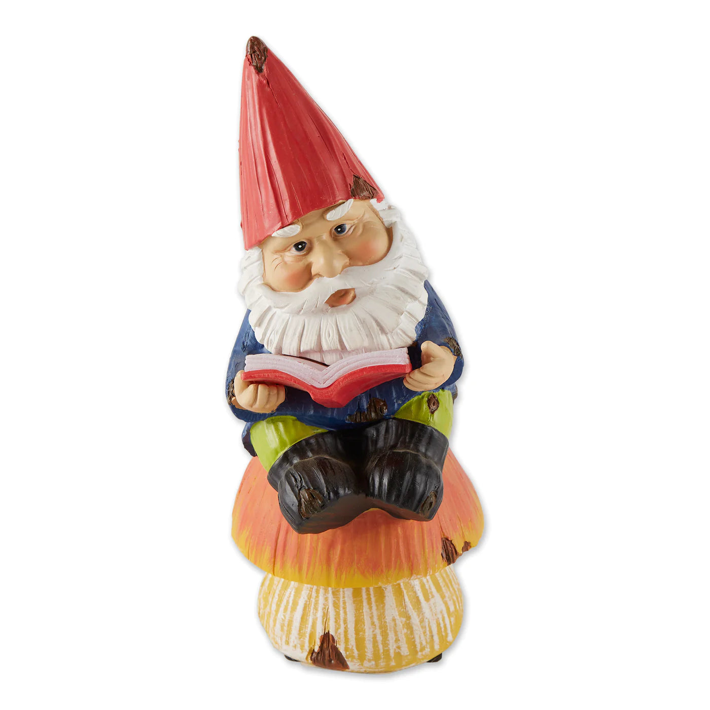 Solar Bookworm Gnome Figurine image 0