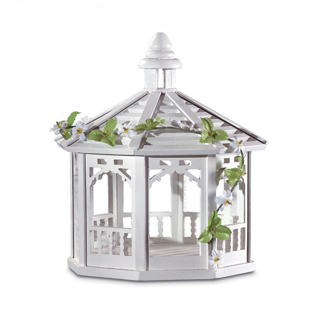 White Gazebo Bird Feeder image 0
