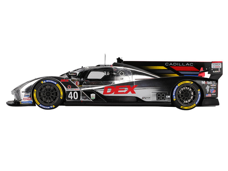 Cadillac V-Series.R #40 Louis Deletraz - Kamui Kobayashi - Jordan Taylor "Cadillac Wayne Taylor Racing" IMSA "24 Hours of Daytona" (2025) 1/18 Model Car by Top Speed