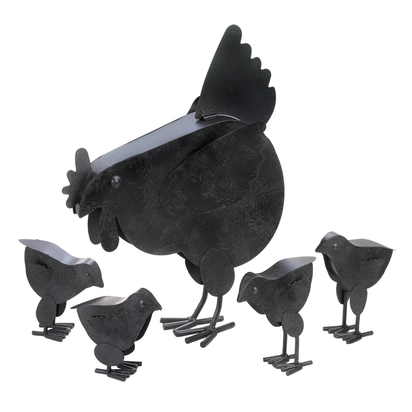 Hen with Chicks Sculpture image 0