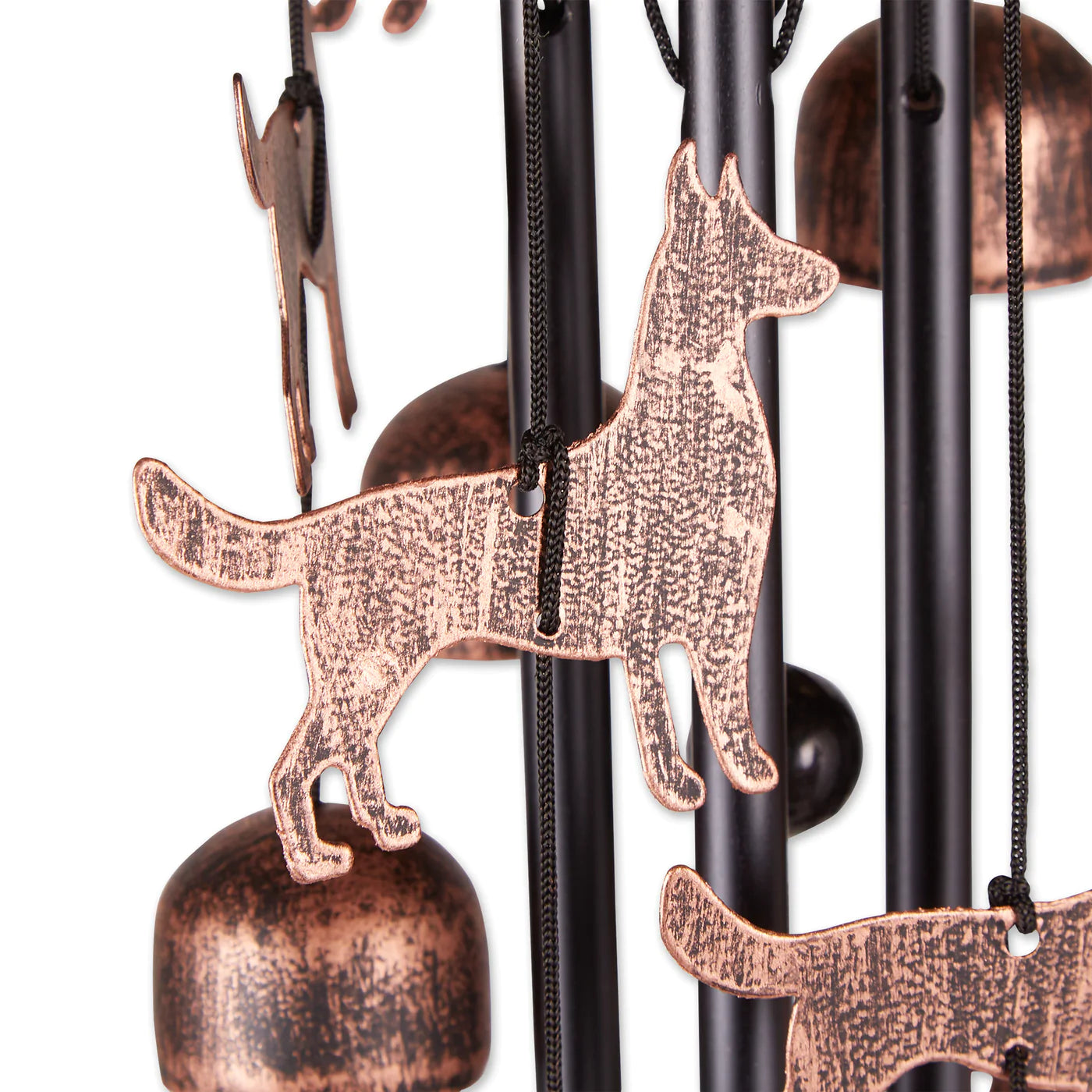 26 Bronze Dogs Wind Chimes image 3