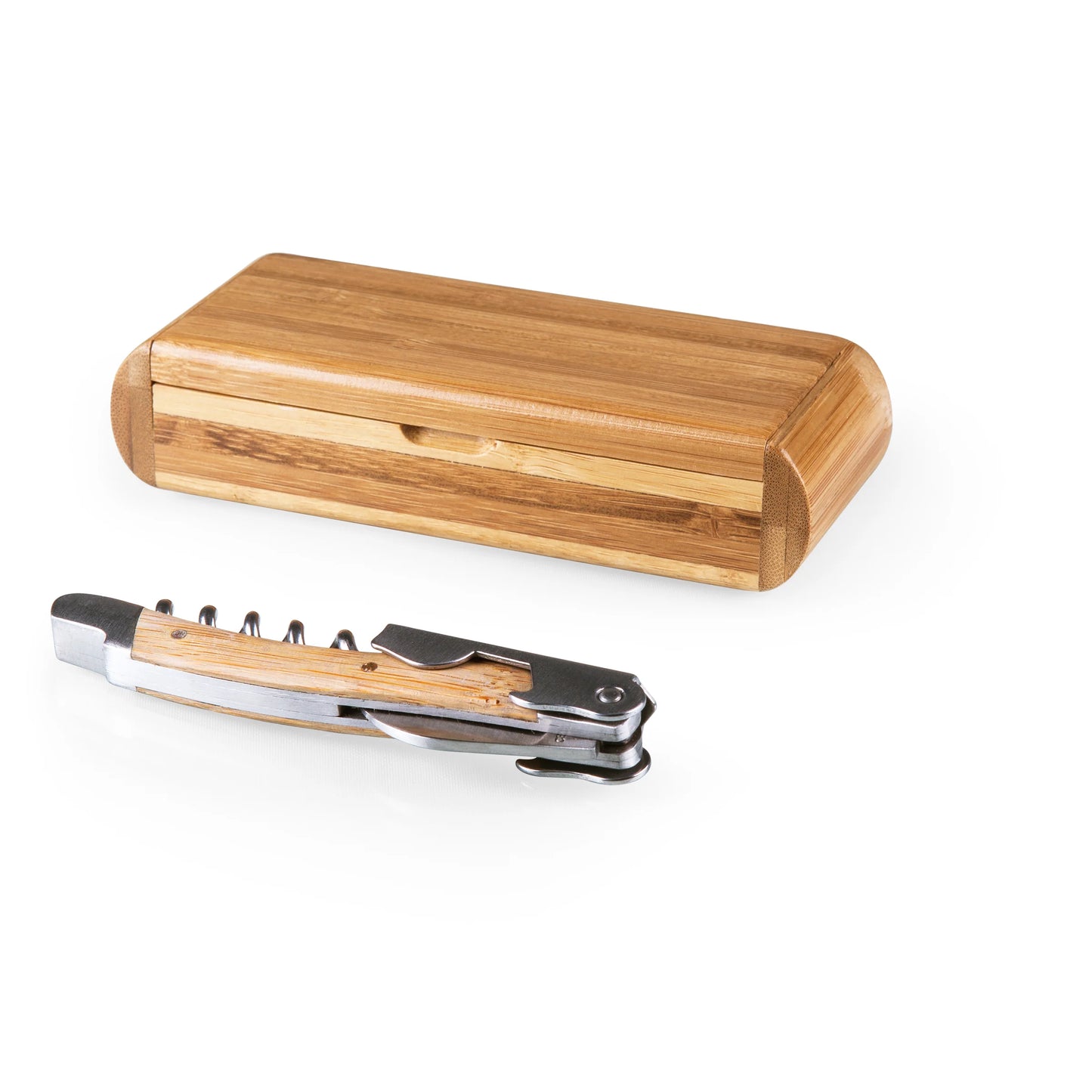 Elan Deluxe Corkscrew In Bamboo Box image 3