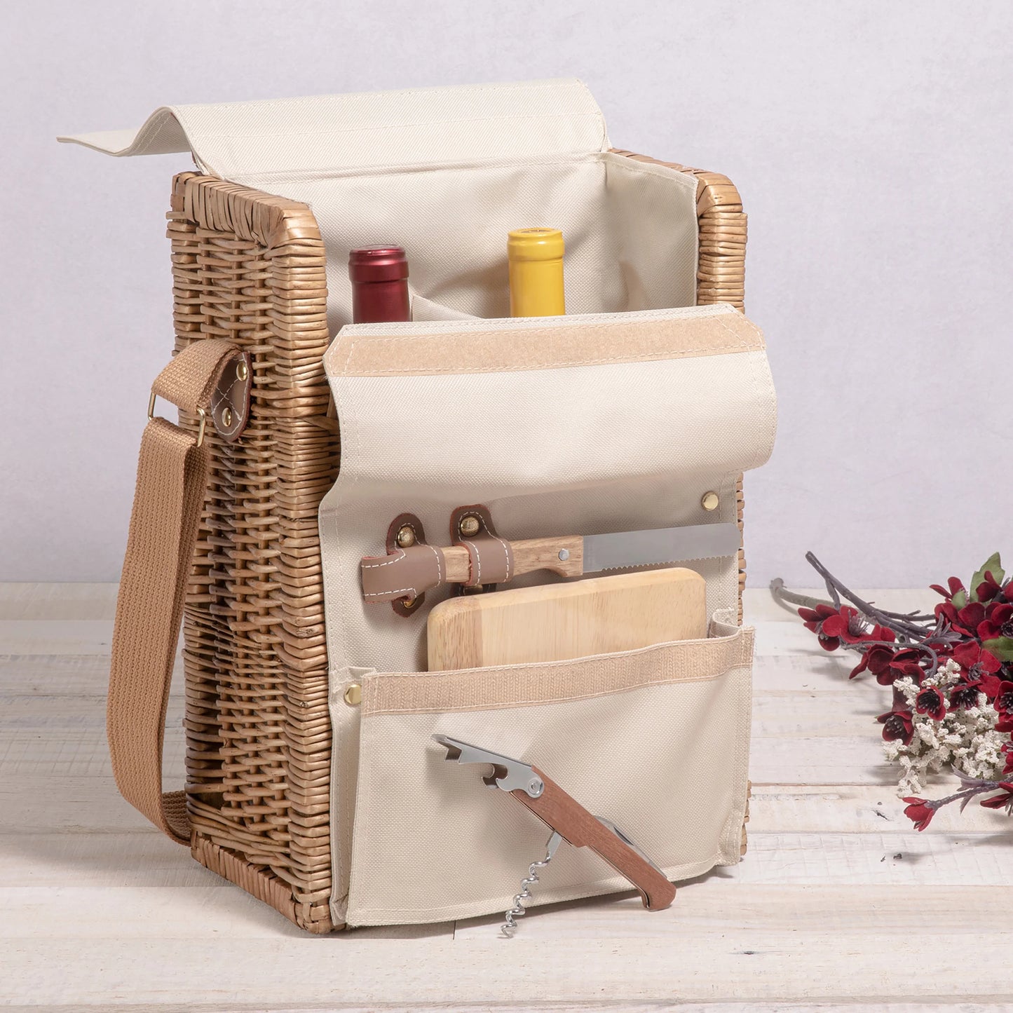 Corsica Wine & Cheese Picnic Basket image 2