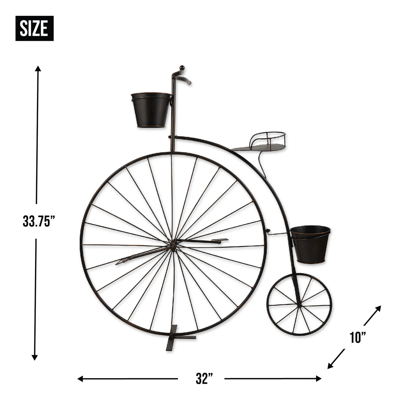 Old-Fashioned Bicycle Plant Stand image 4