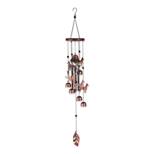 26 Bronze Dogs Wind Chimes image 0