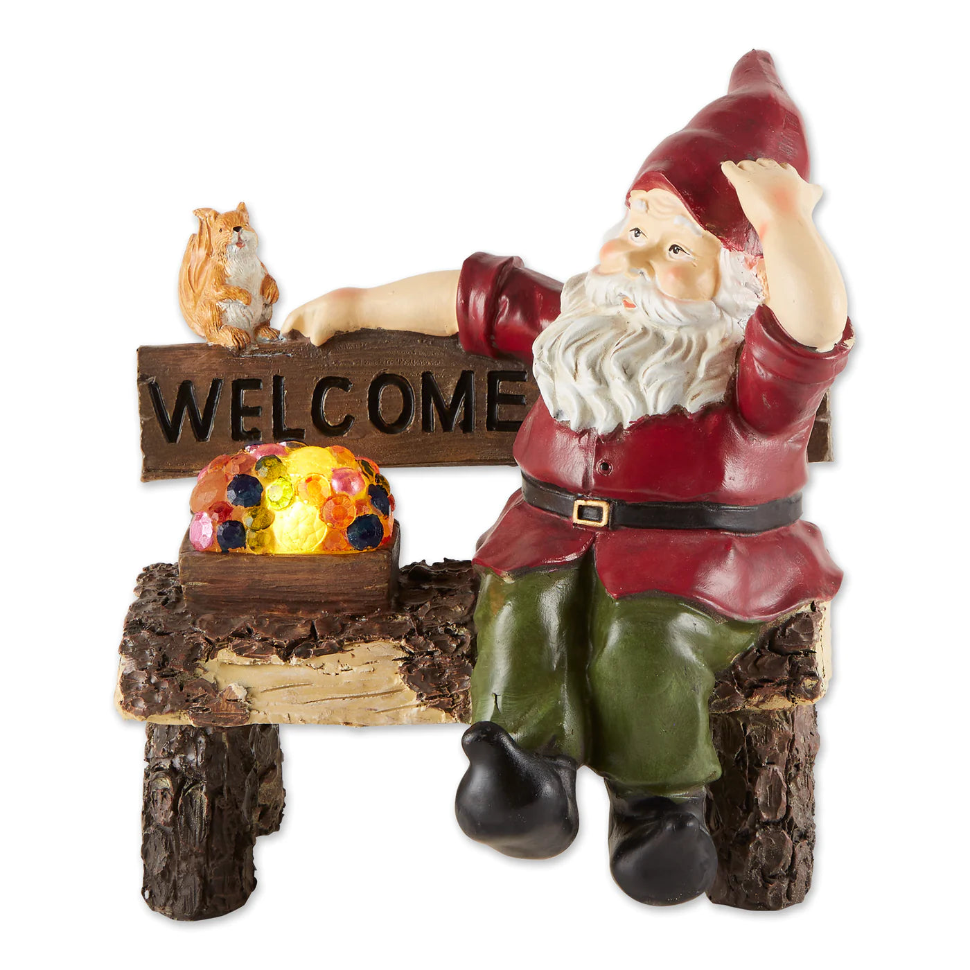 Solar Gnome On Welcome Bench image 0