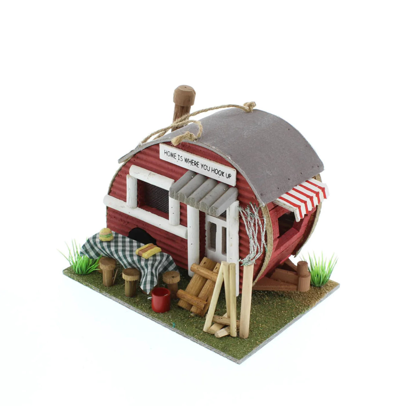 Red Trailer Birdhouse image 3